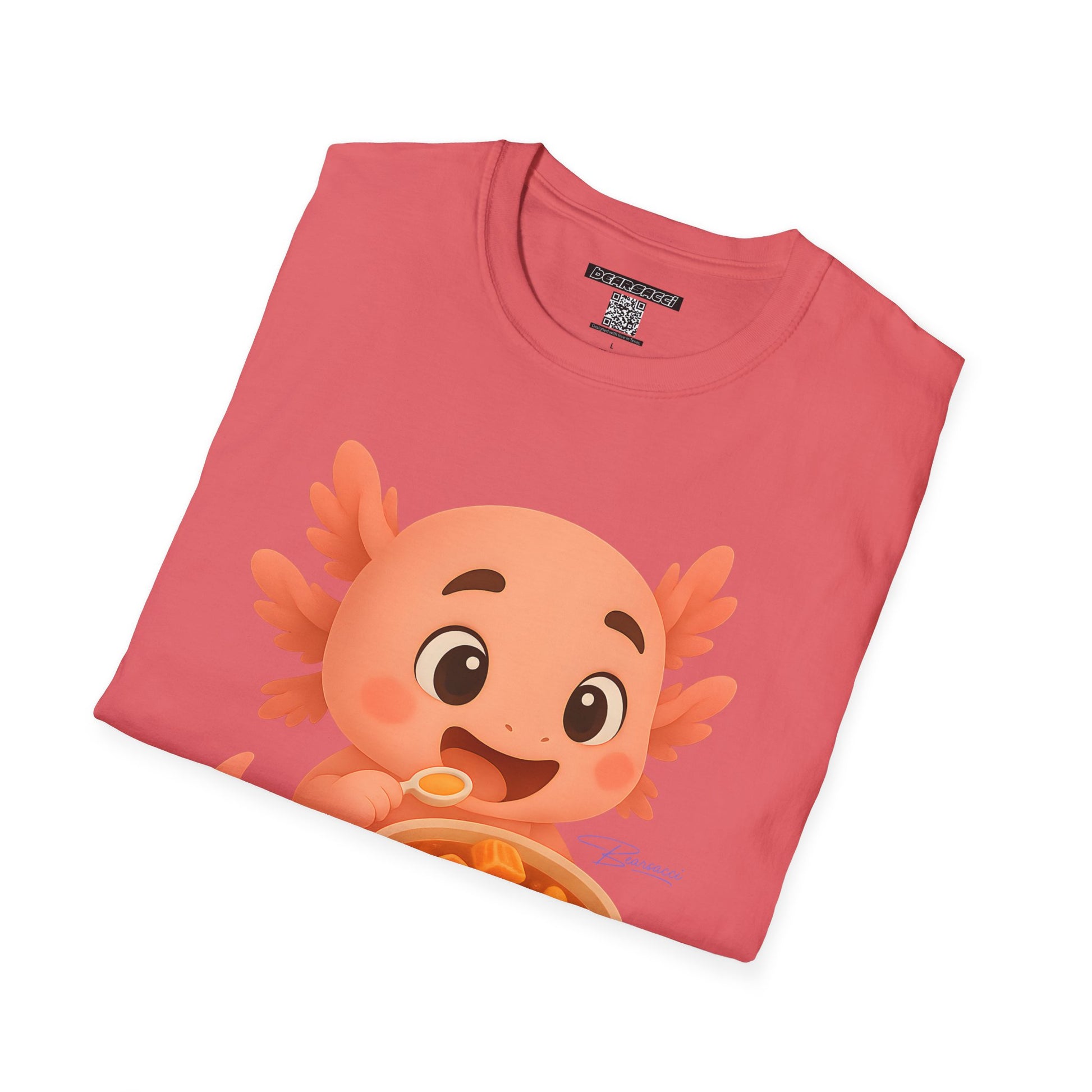 PeroLike X HyperPop®: Axolotl Menudo │ Softsyle T-shirt