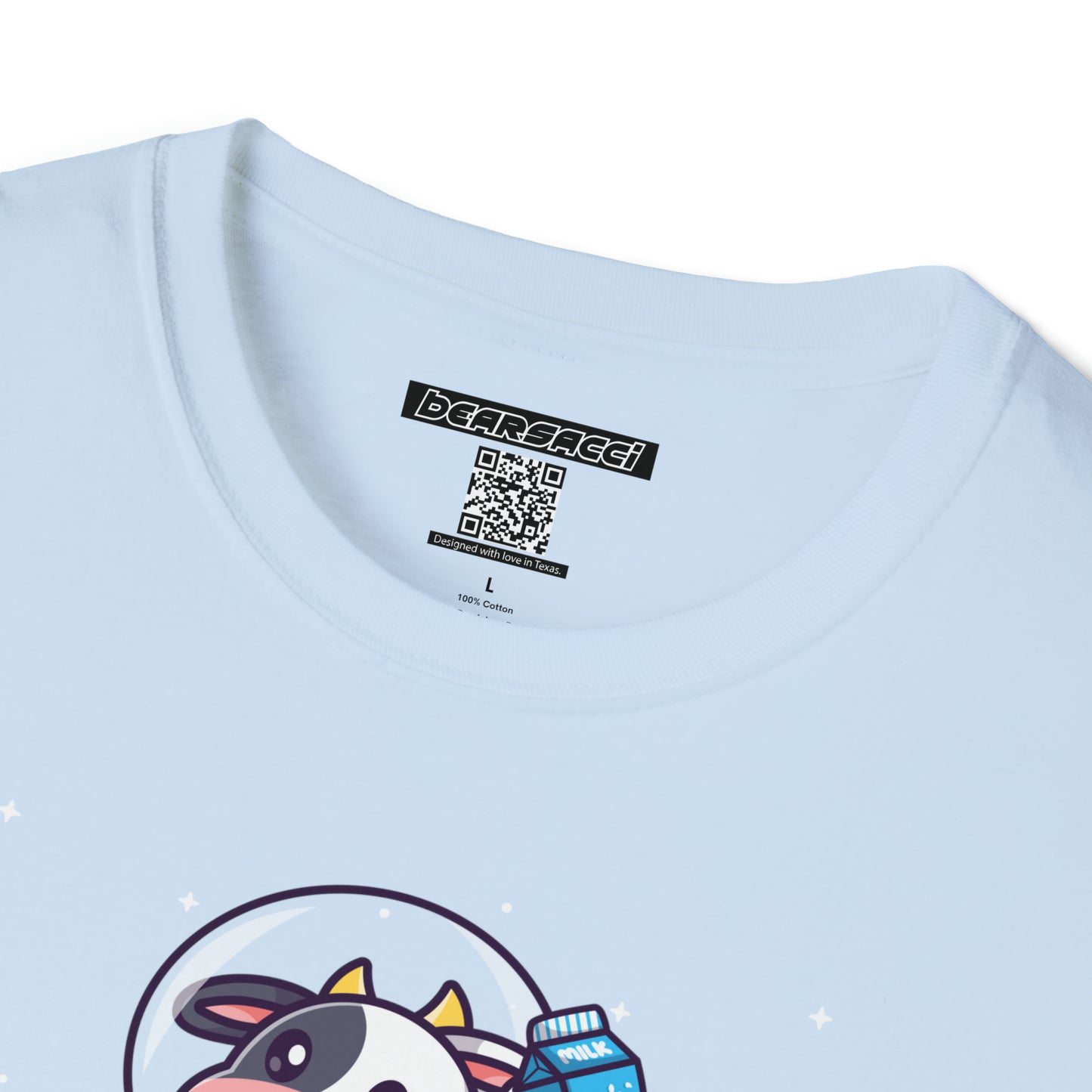 HyperPop™: Cow, Dog & Cat In Space │ Softsyle T-shirt