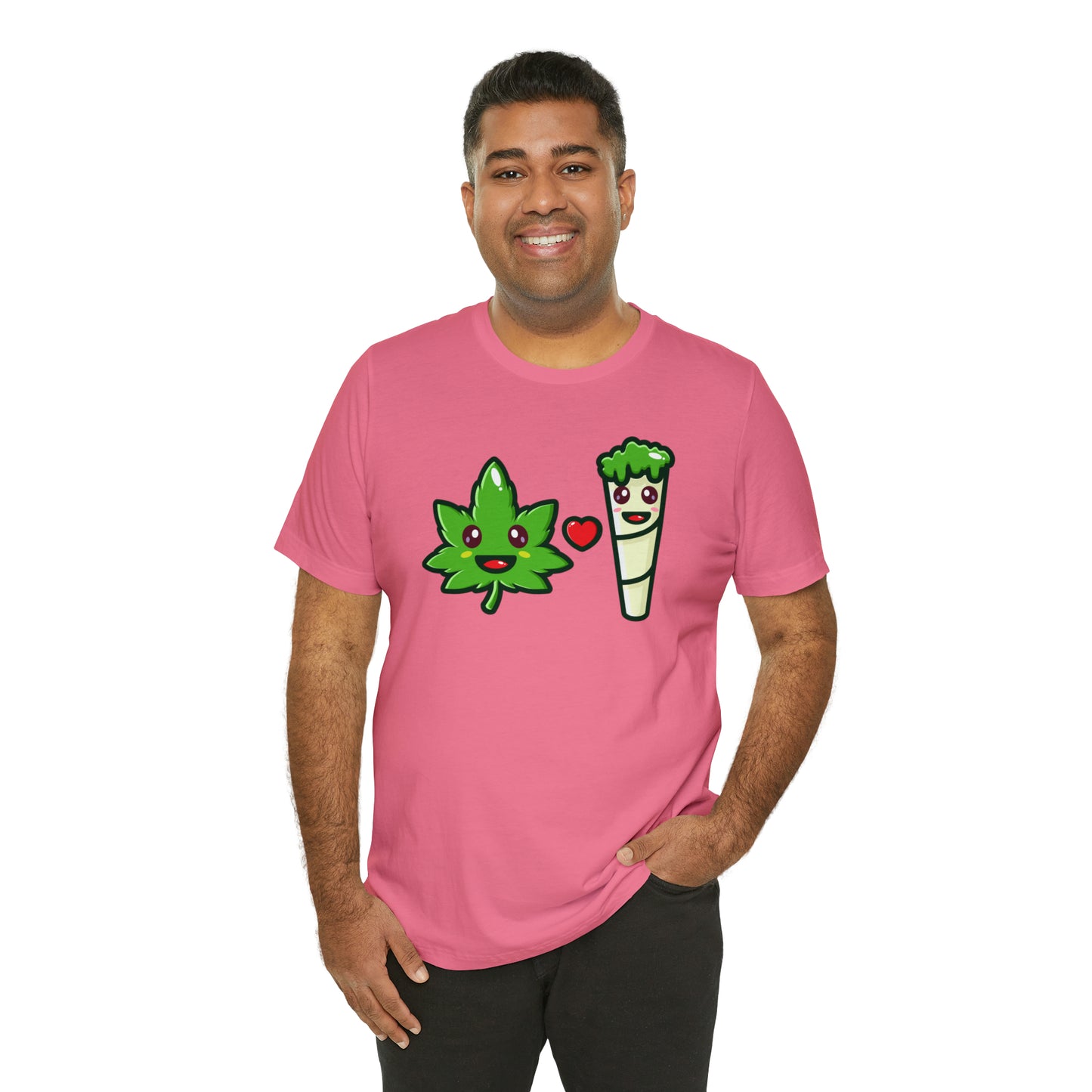 Stoney: Leafy Loves Blunty  │Premium Jersey T-shirt