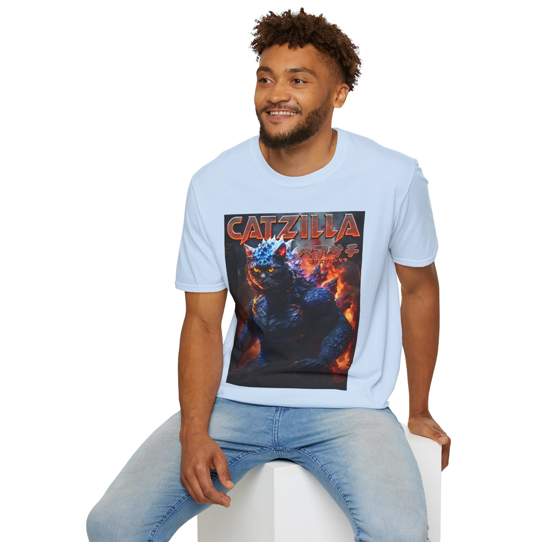 Fake Designer™: Catzilla │ Softsyle T-shirt