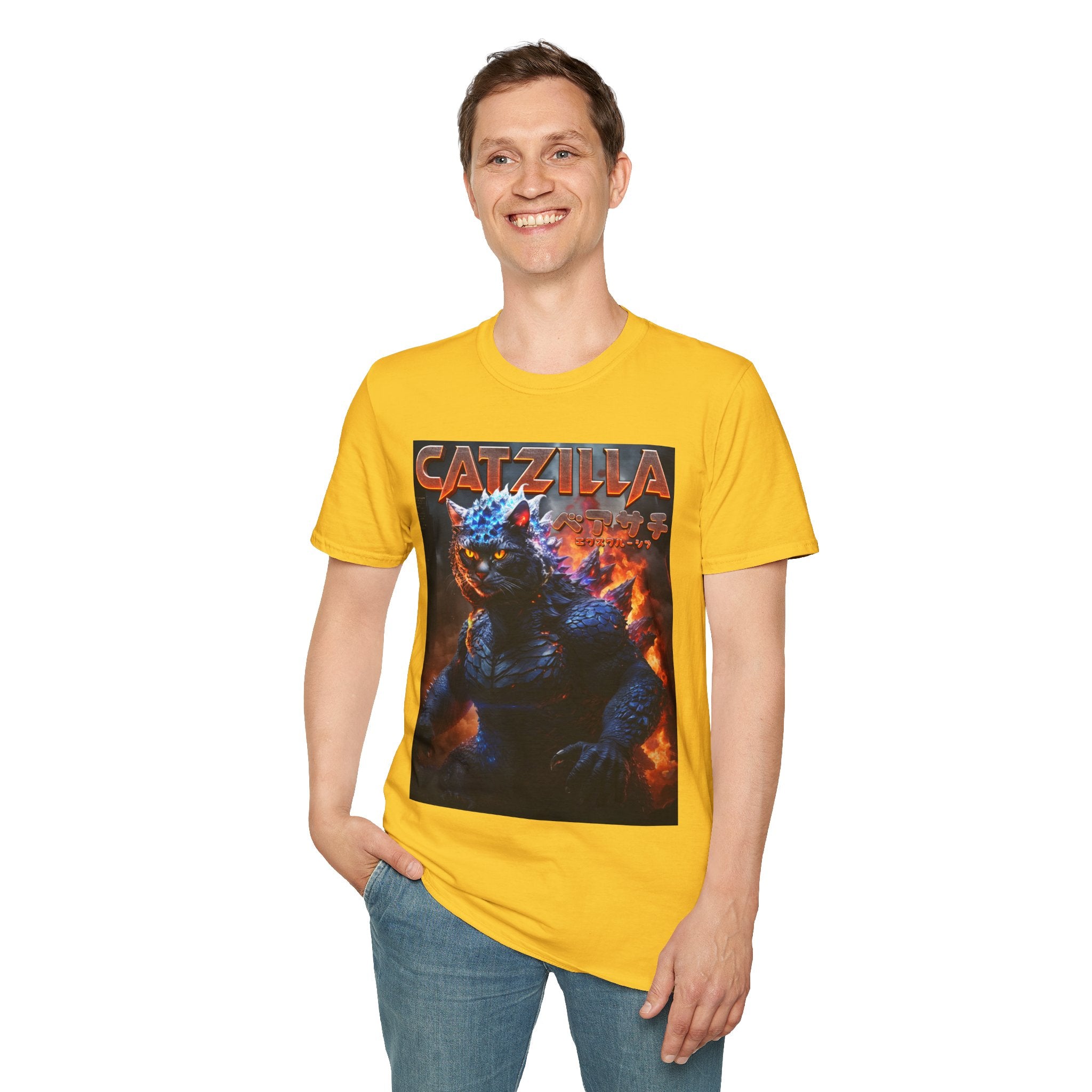 Fake Designer™: Catzilla │ Softsyle T-shirt