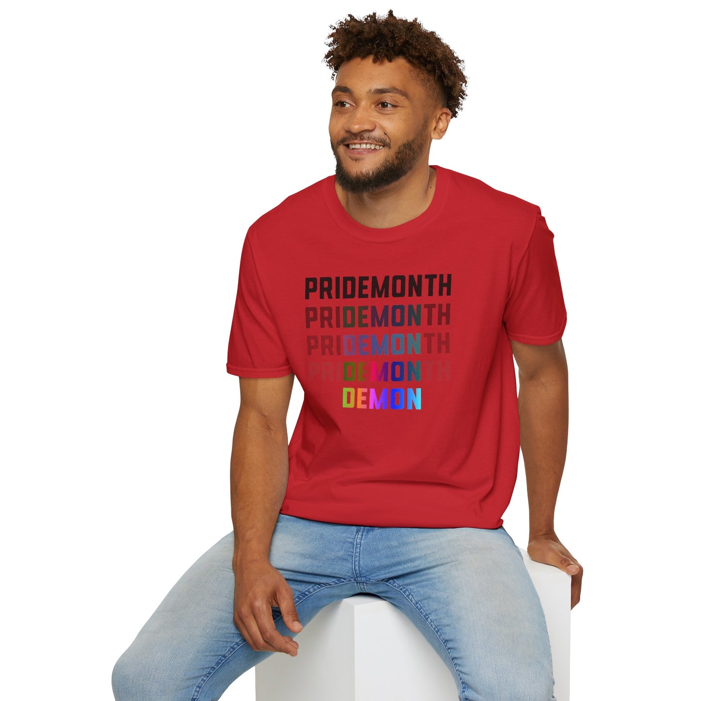 SlutPride™: PRI DEMON TH Meme Shirt │ Softsyle T-shirt