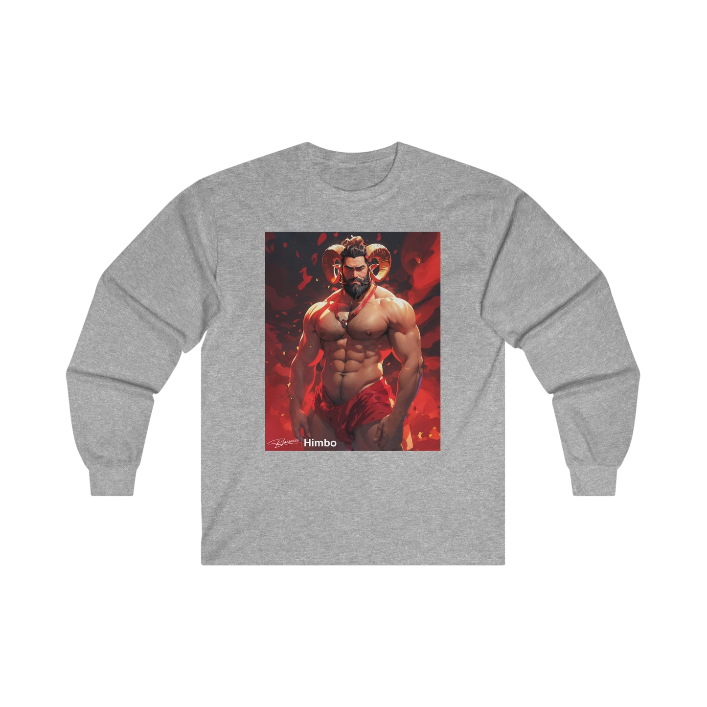 Himbo™ X Halloween: Handsome Devil │ Ultra Cotton Long Sleeve Tee