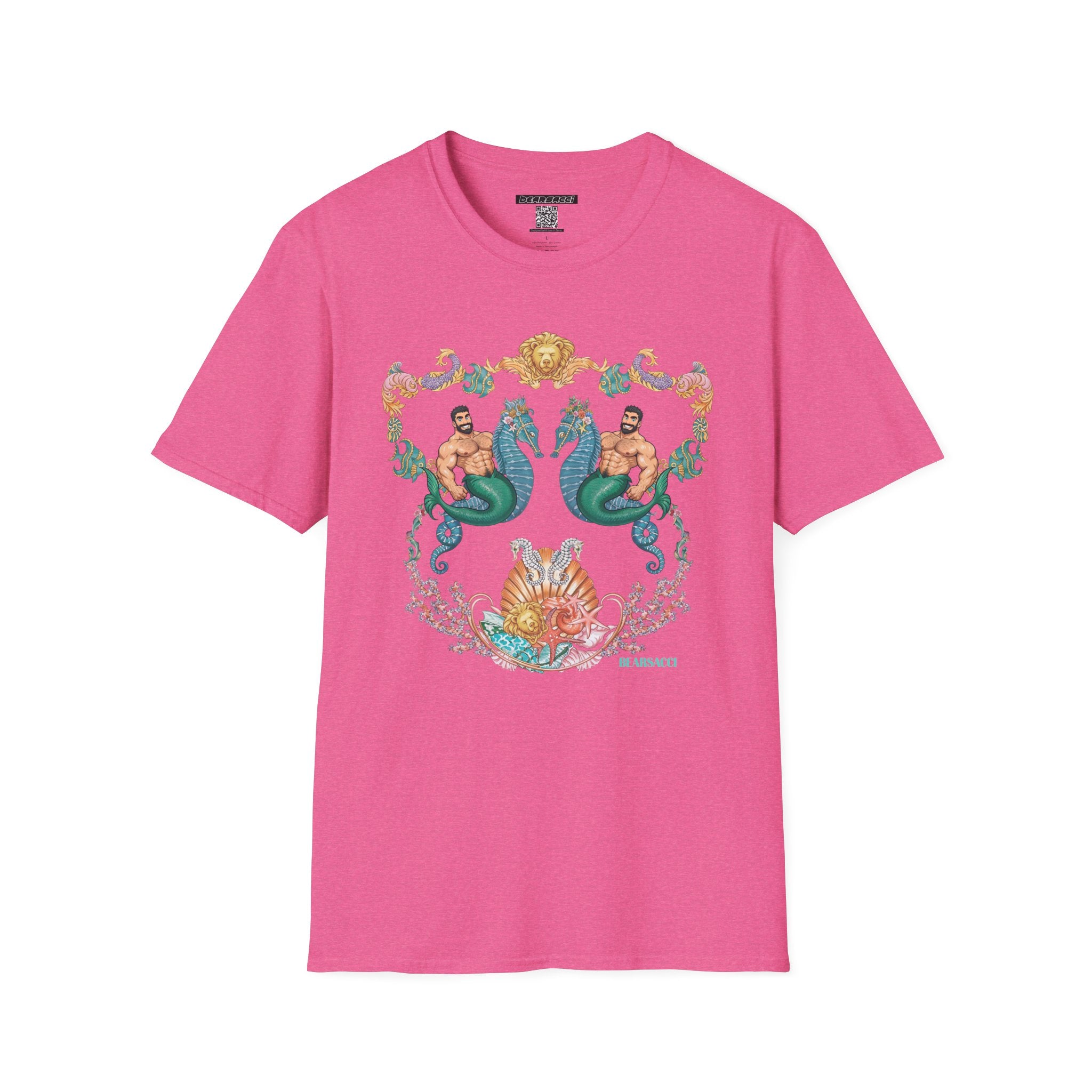 FakeDesigner®: Coral Fantasy: Bearoque Edition │ Softsyle T-shirt