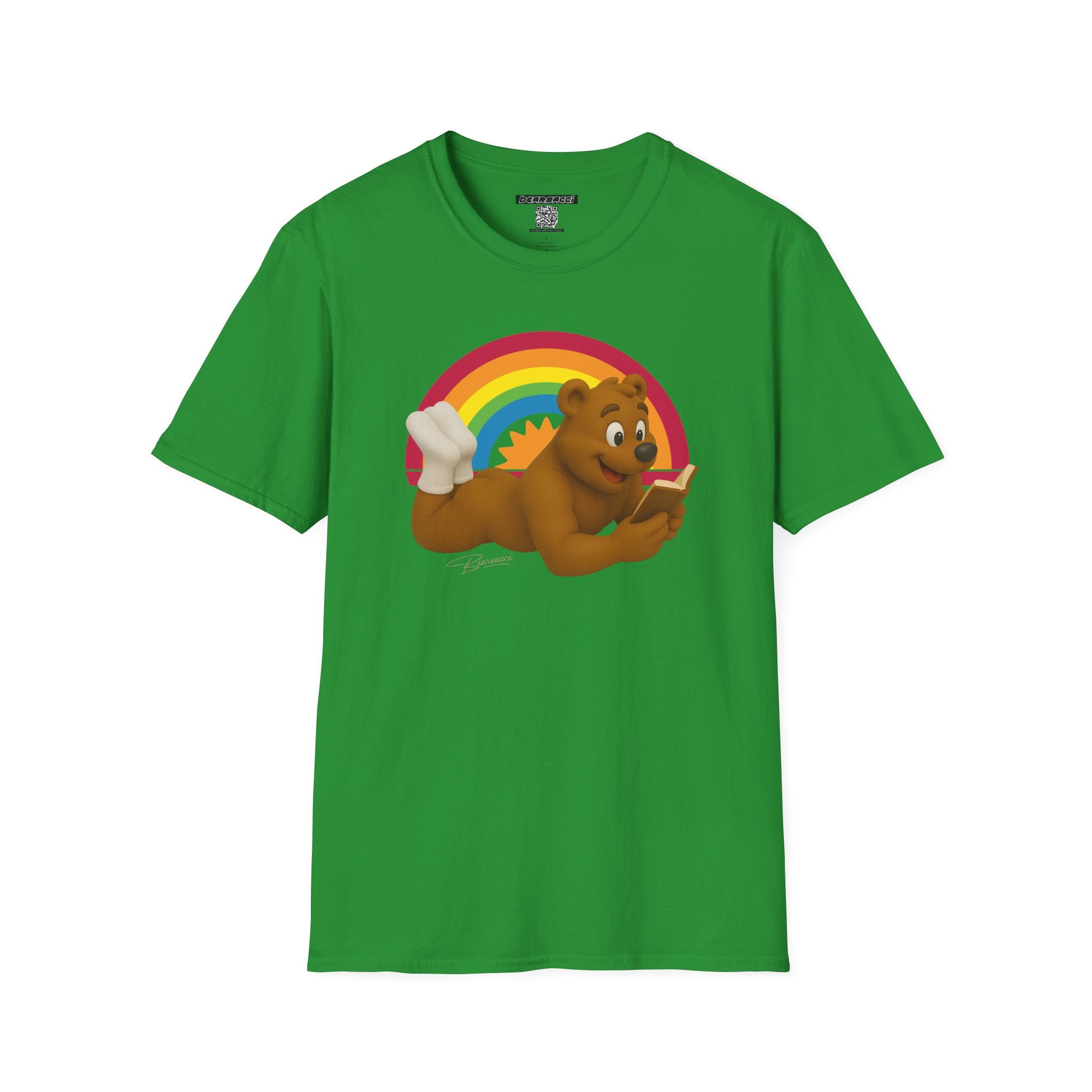 Bearsacci™: Page-Turner, Head-Turner Bare Bear│ Softsyle T-shirt
