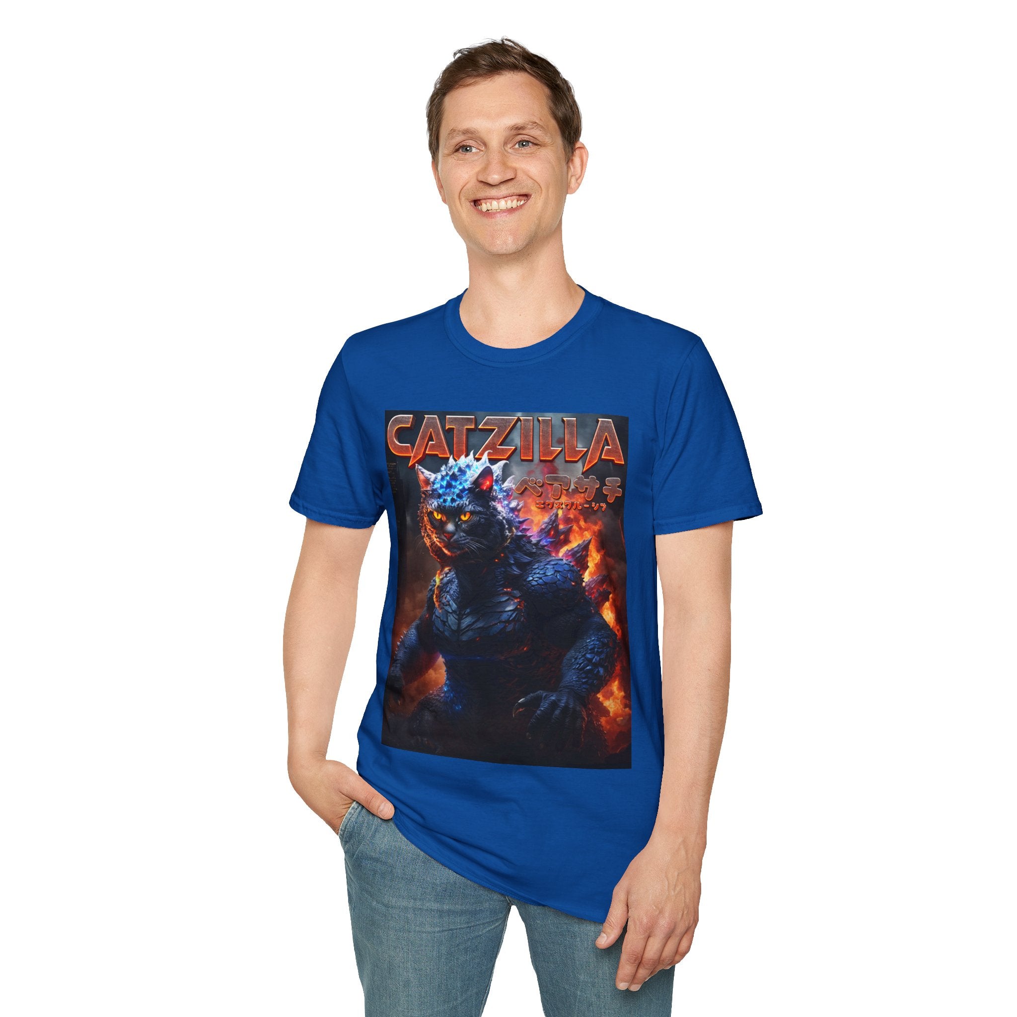 Fake Designer™: Catzilla │ Softsyle T-shirt