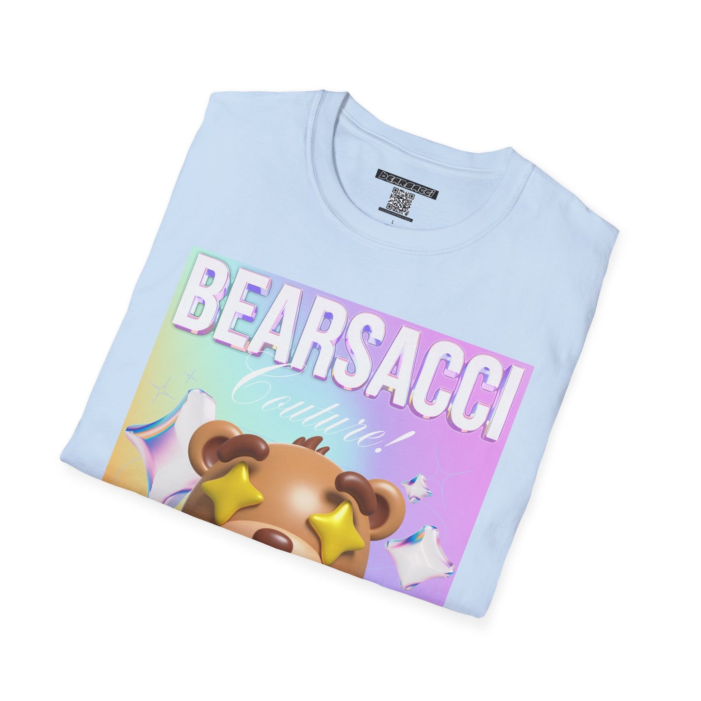 Fake Designer™: Holo Teddy Bear│ Softsyle T-shirt