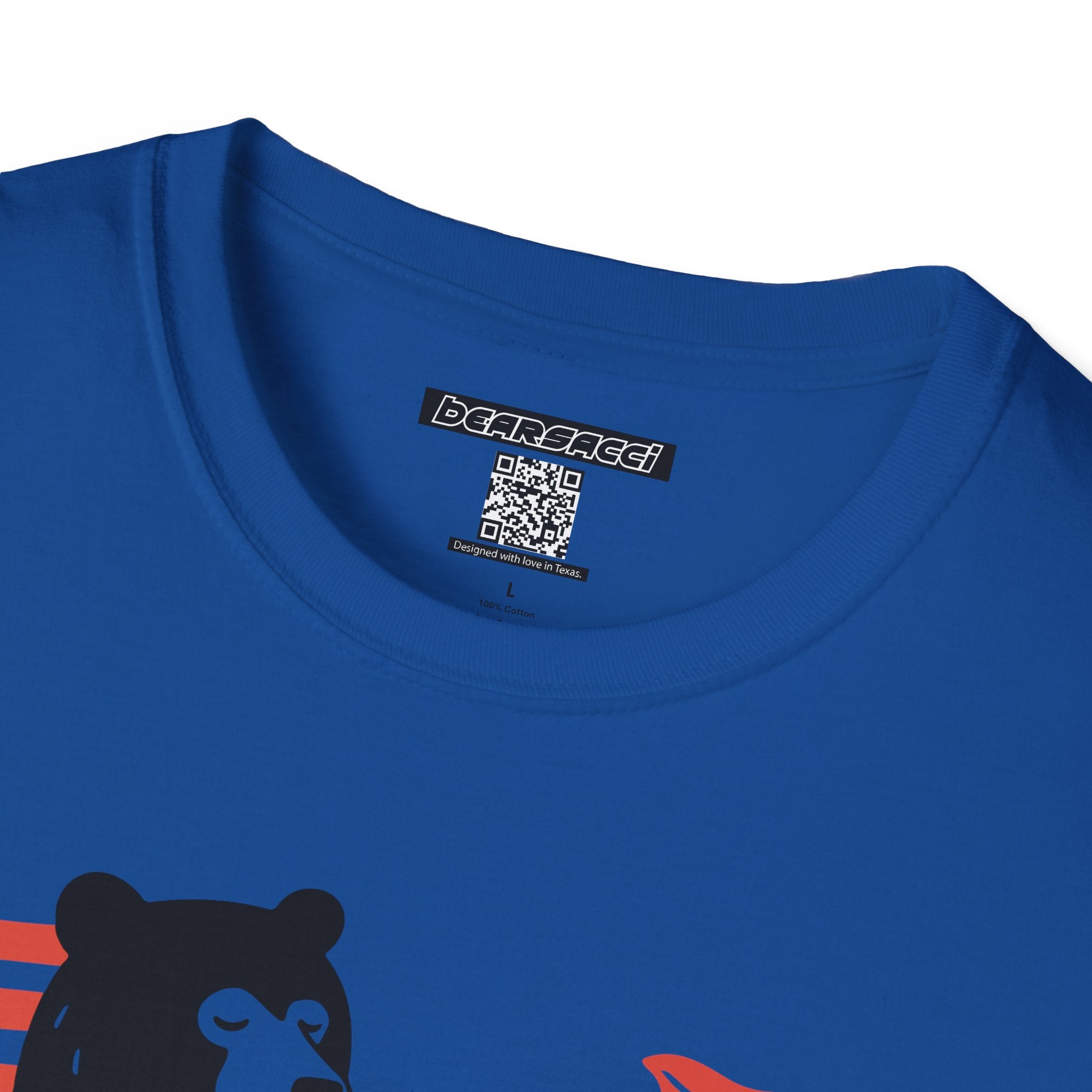 Bearsacci® X Wanderlust®: Sunday Funday Lazy Bear│ Softsyle T-shirt