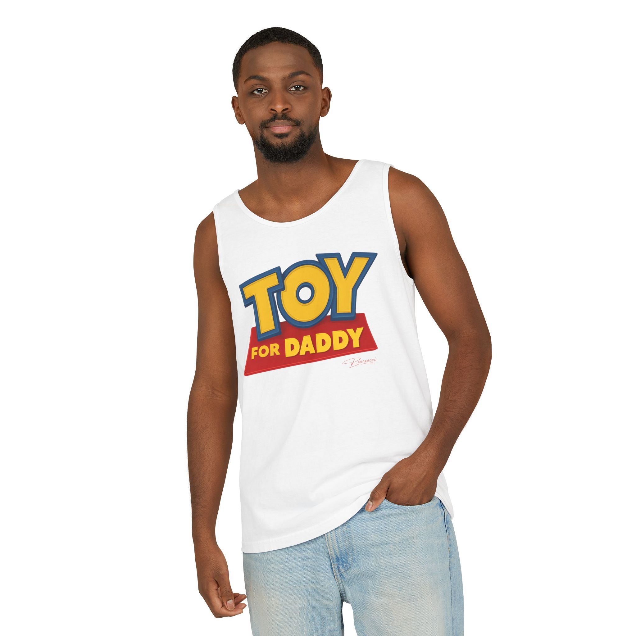HyperPop® X SlutPride®: Toy for Daddy® │ Garment-Dyed Tank Top
