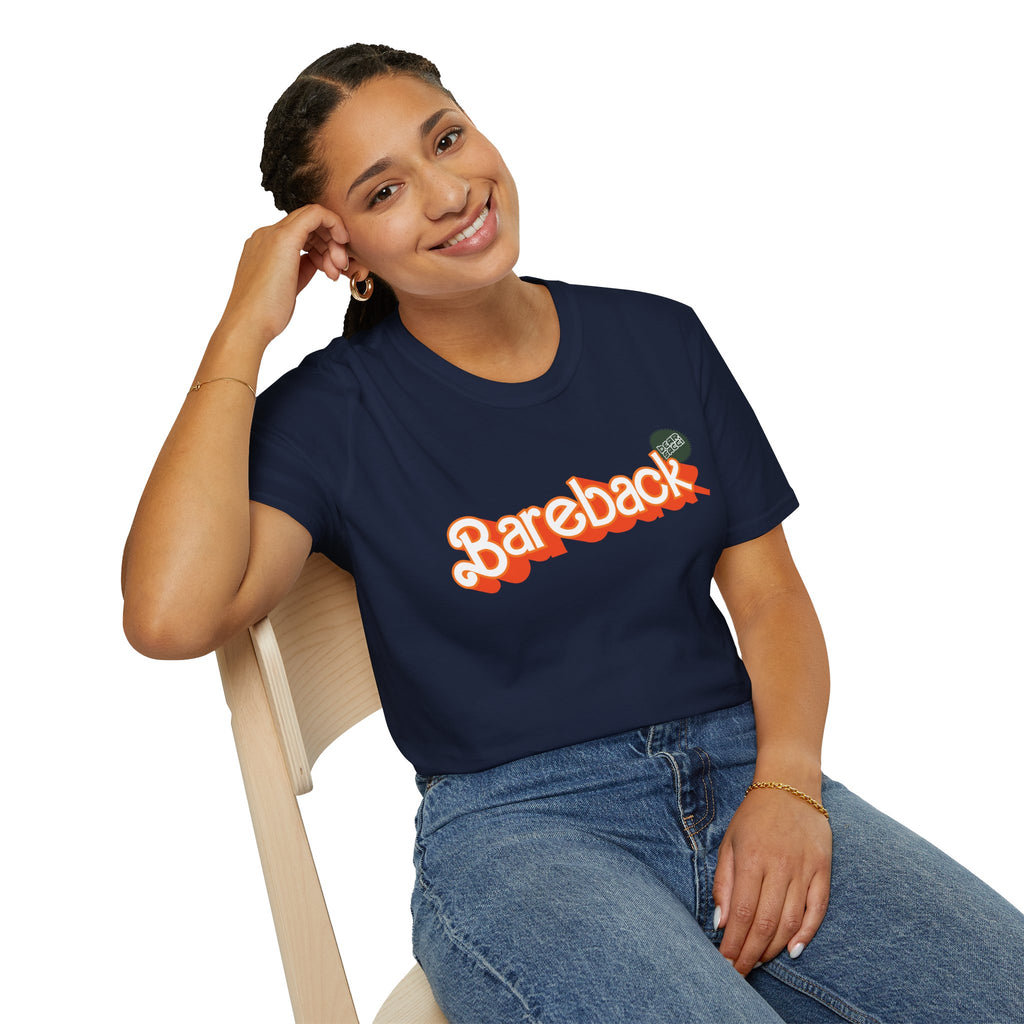 Bearbie® X Slutpride®: Bareback Logo (Hunter) │Softsyle T-shirt