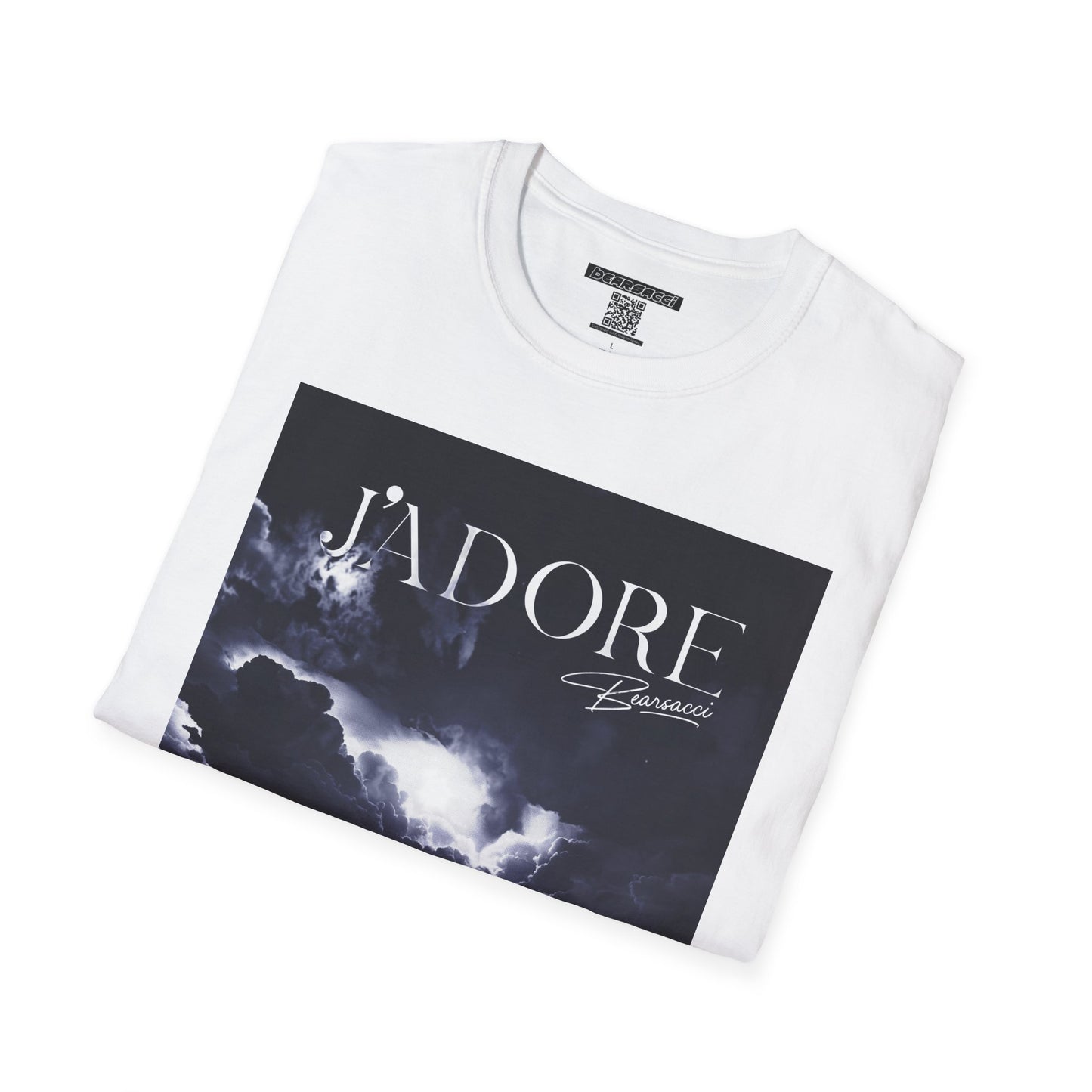 Fake Designer™: J'adore Bearsacci Solitude Is Dangerously Addictive (Dramatic Sky In Desert)│ Softsyle T-shirt