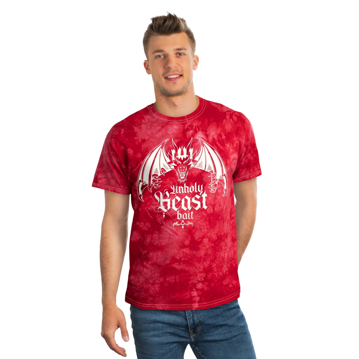 Hollyweird™ Unholy Beast Bait │ Tie-Dye Tee