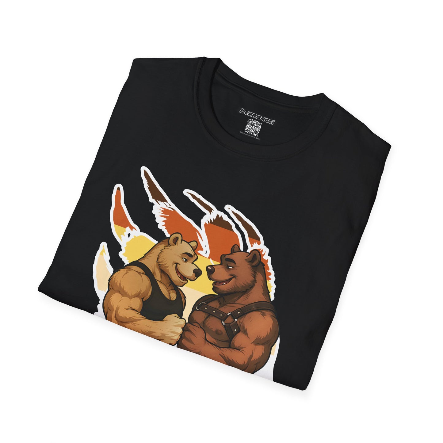 Bearsacci™: Fist Bumping Bears │ Softsyle T-shirt