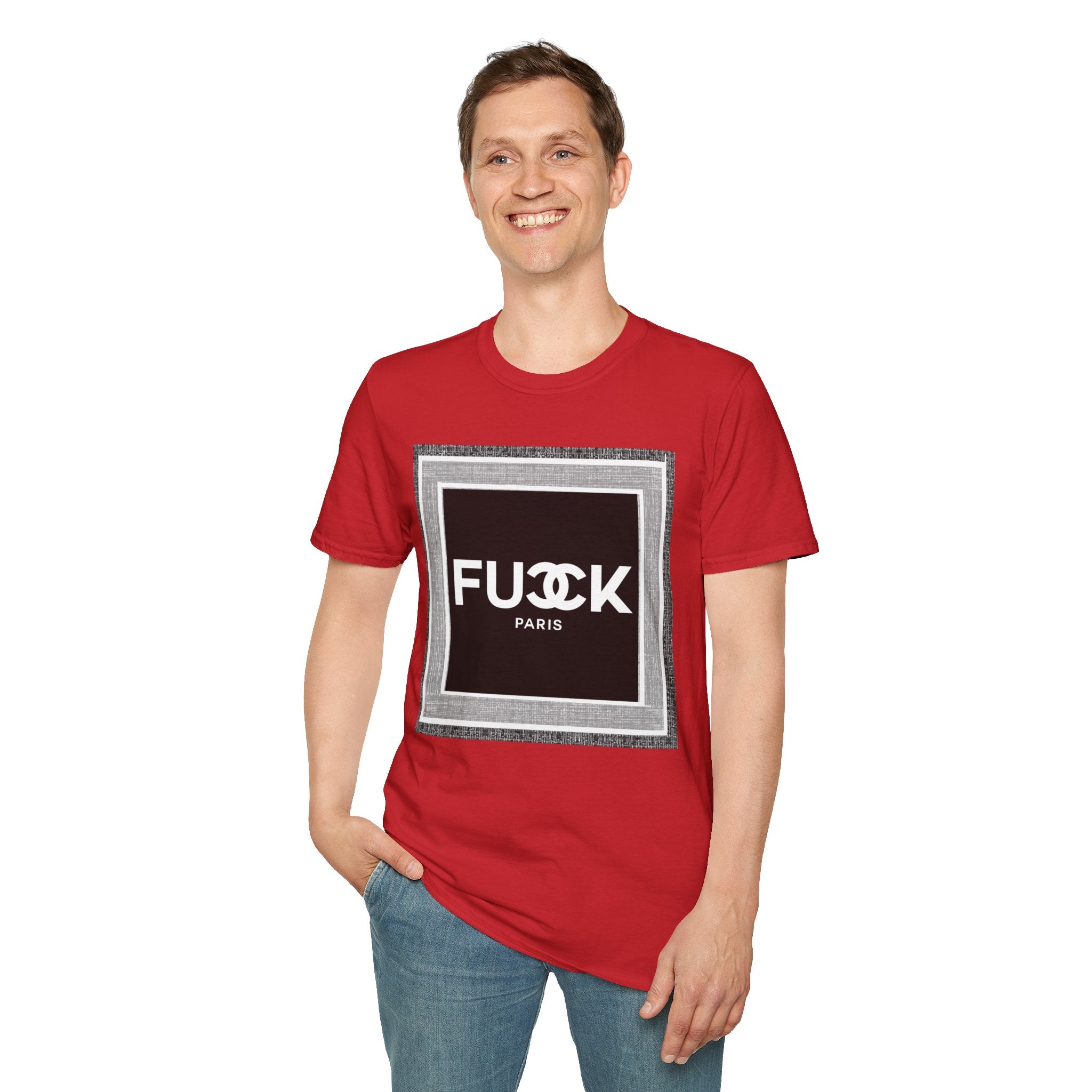 Fake Designer™: Fuck Paris│ Softsyle T-shirt