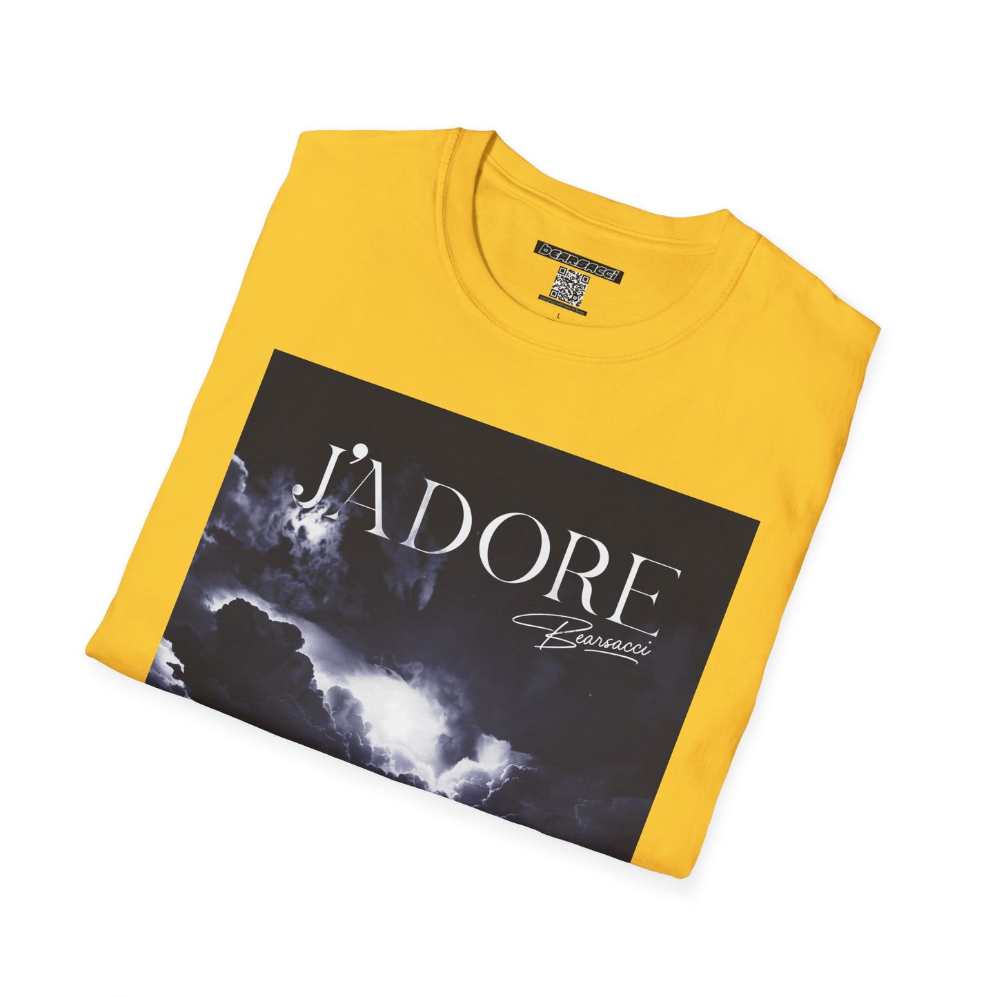 Fake Designer™: J'adore Bearsacci Solitude Is Dangerously Addictive (Dramatic Sky In Desert)│ Softsyle T-shirt