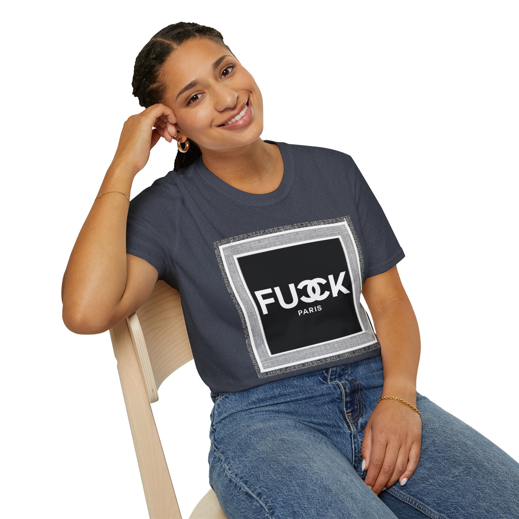 Fake Designer™: Fuck Paris│ Softsyle T-shirt