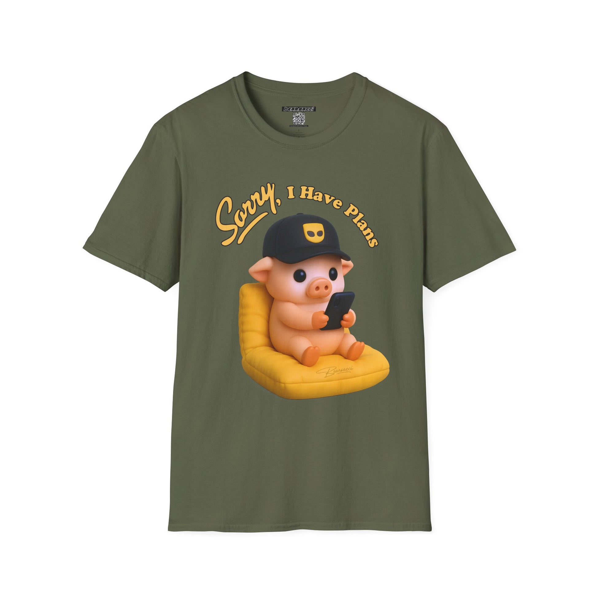 SlutPride™: Sorry, I have Plans Grinder Pig │ Softsyle T-shirt