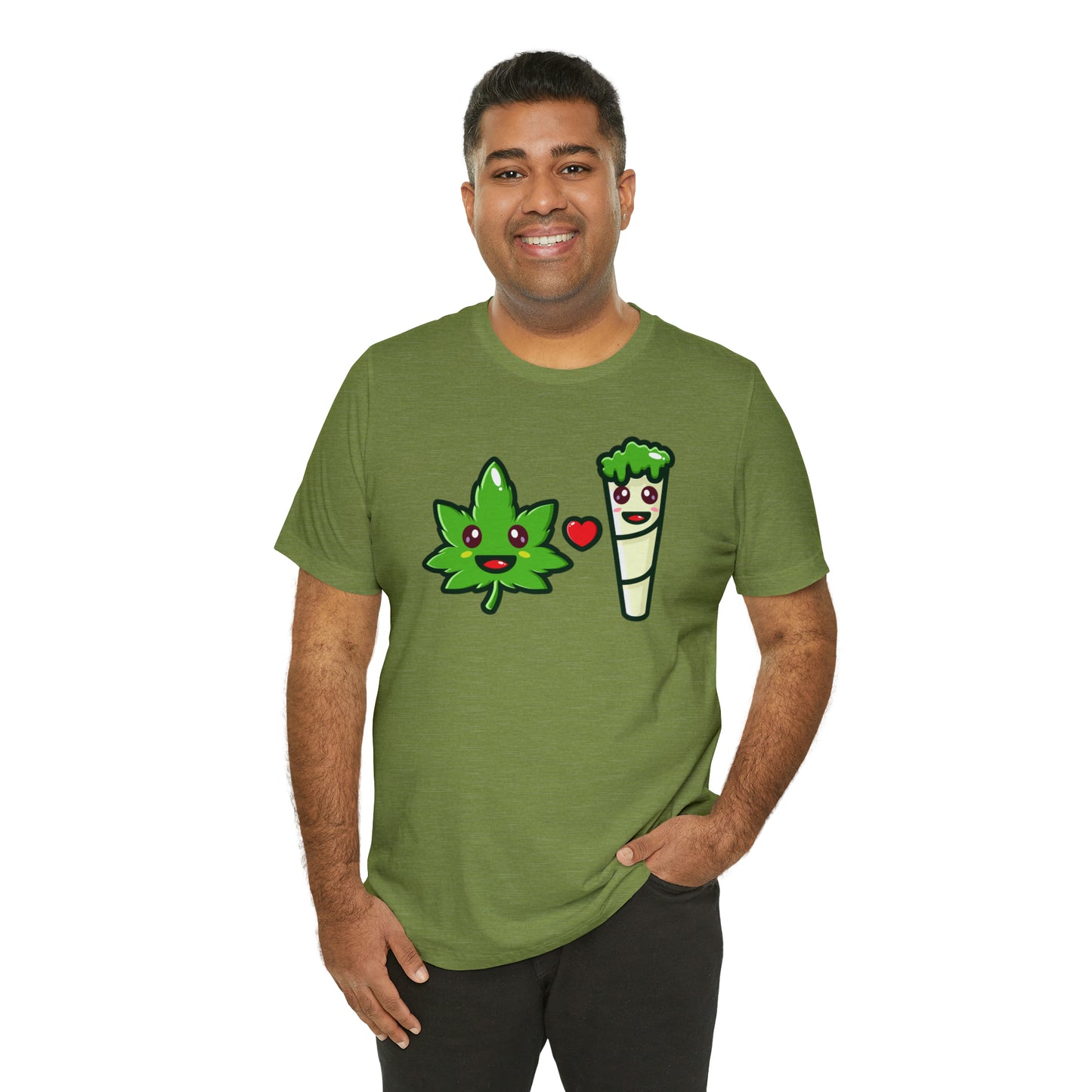 Stoney: Leafy Loves Blunty  │Premium Jersey T-shirt