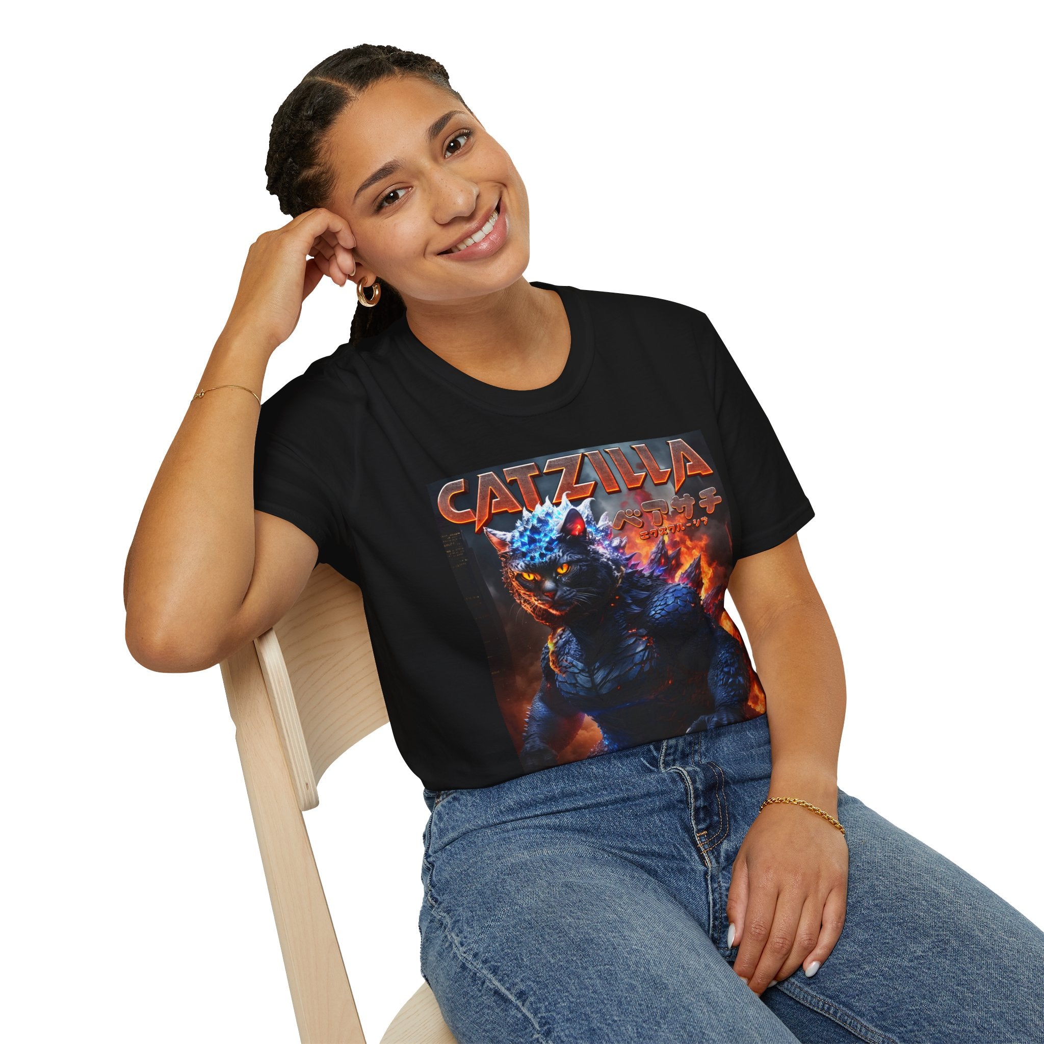 Fake Designer™: Catzilla │ Softsyle T-shirt
