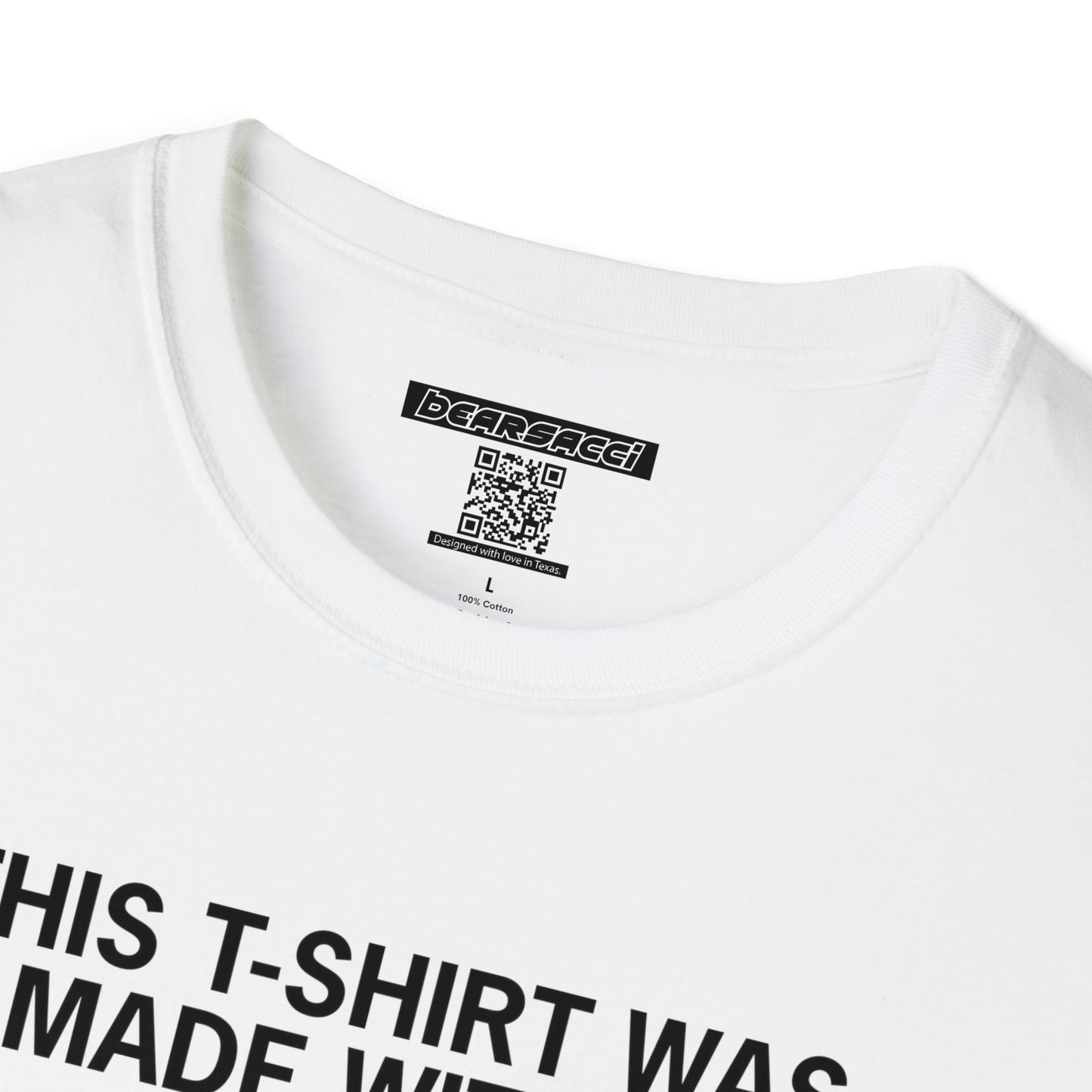 Hollyweird: "Made with AI" │ Softsyle T-shirt