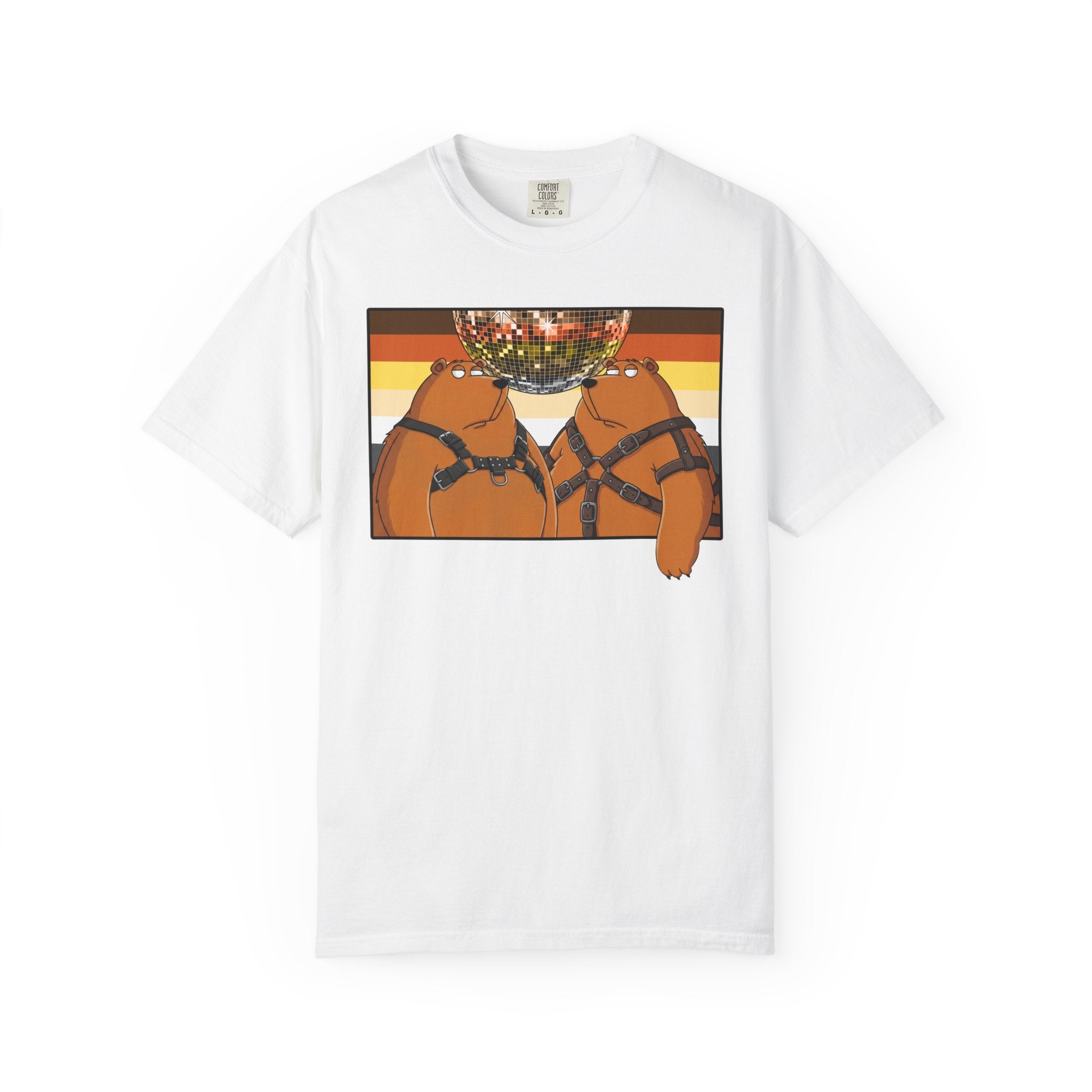 Bearmart®: Leather Bears Disco │Comfort Colors® T-shirt