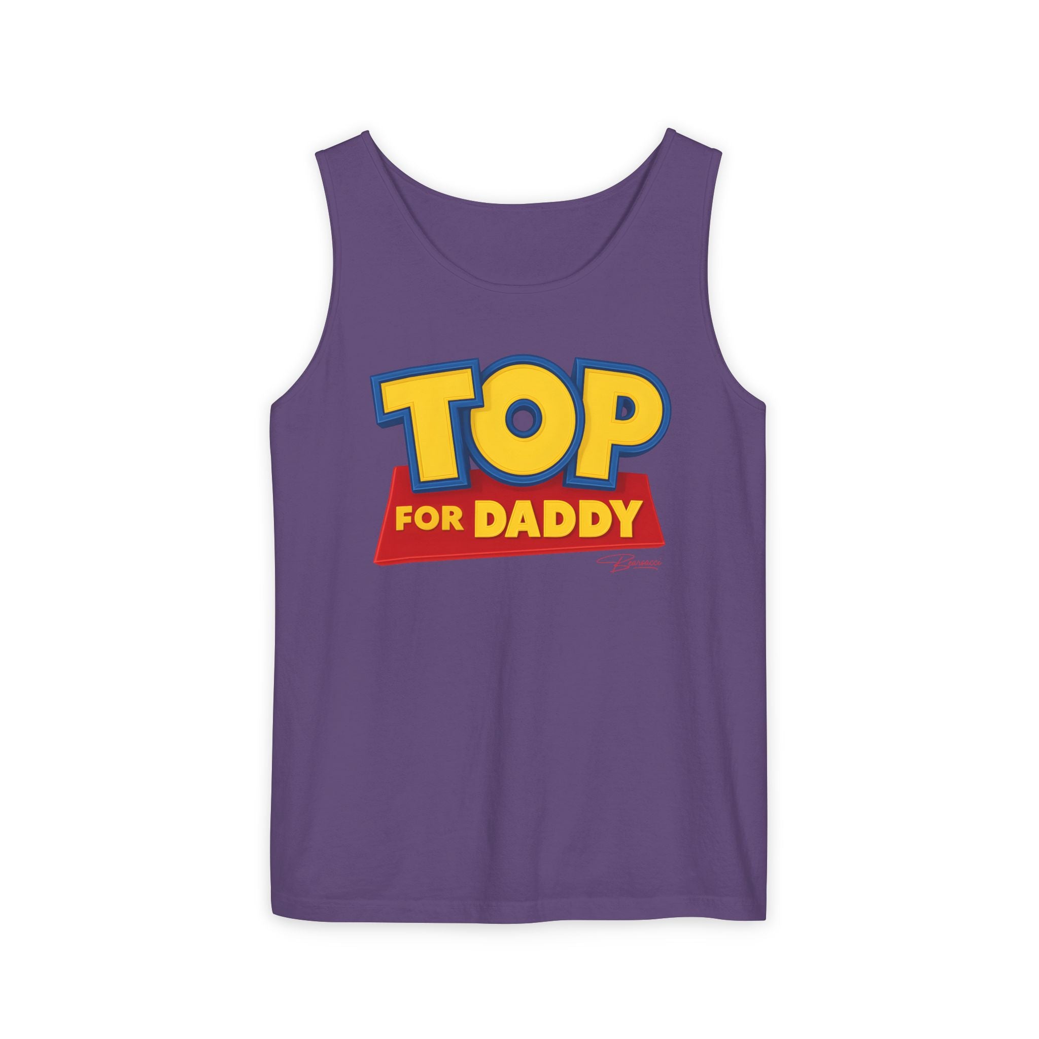 HyperPop® X SlutPride®: Top for Daddy® │ Garment-Dyed Tank Top