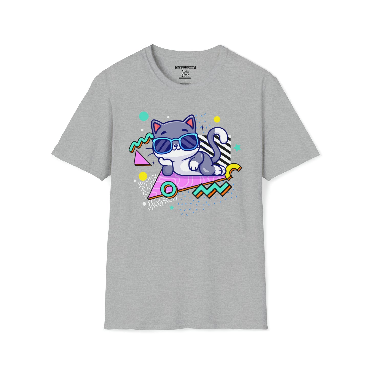 HyperPop™: Hella Dope 90s Cat │ Softsyle T-shirt