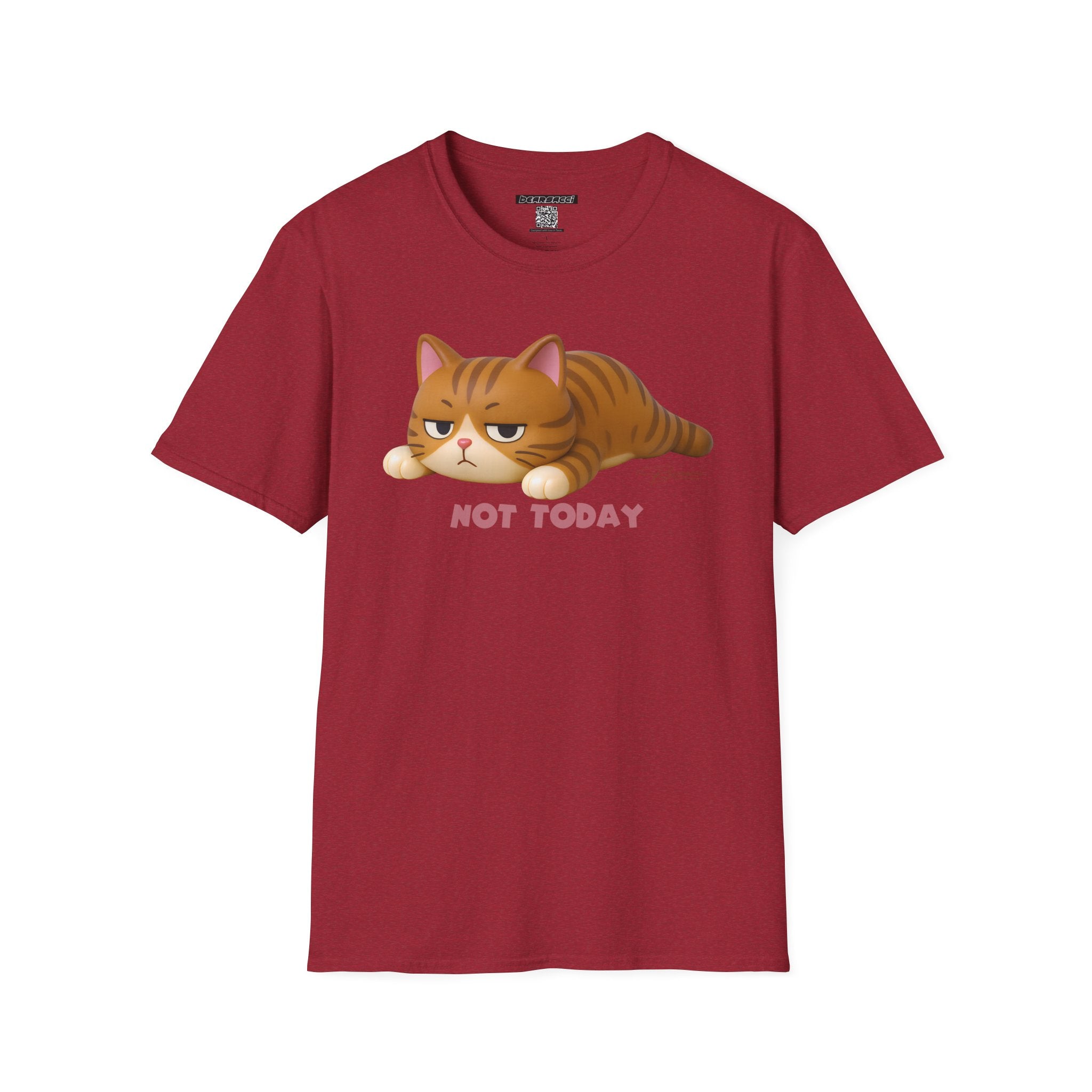 HyperPop®: Not Today Cat │ Softsyle T-shirt