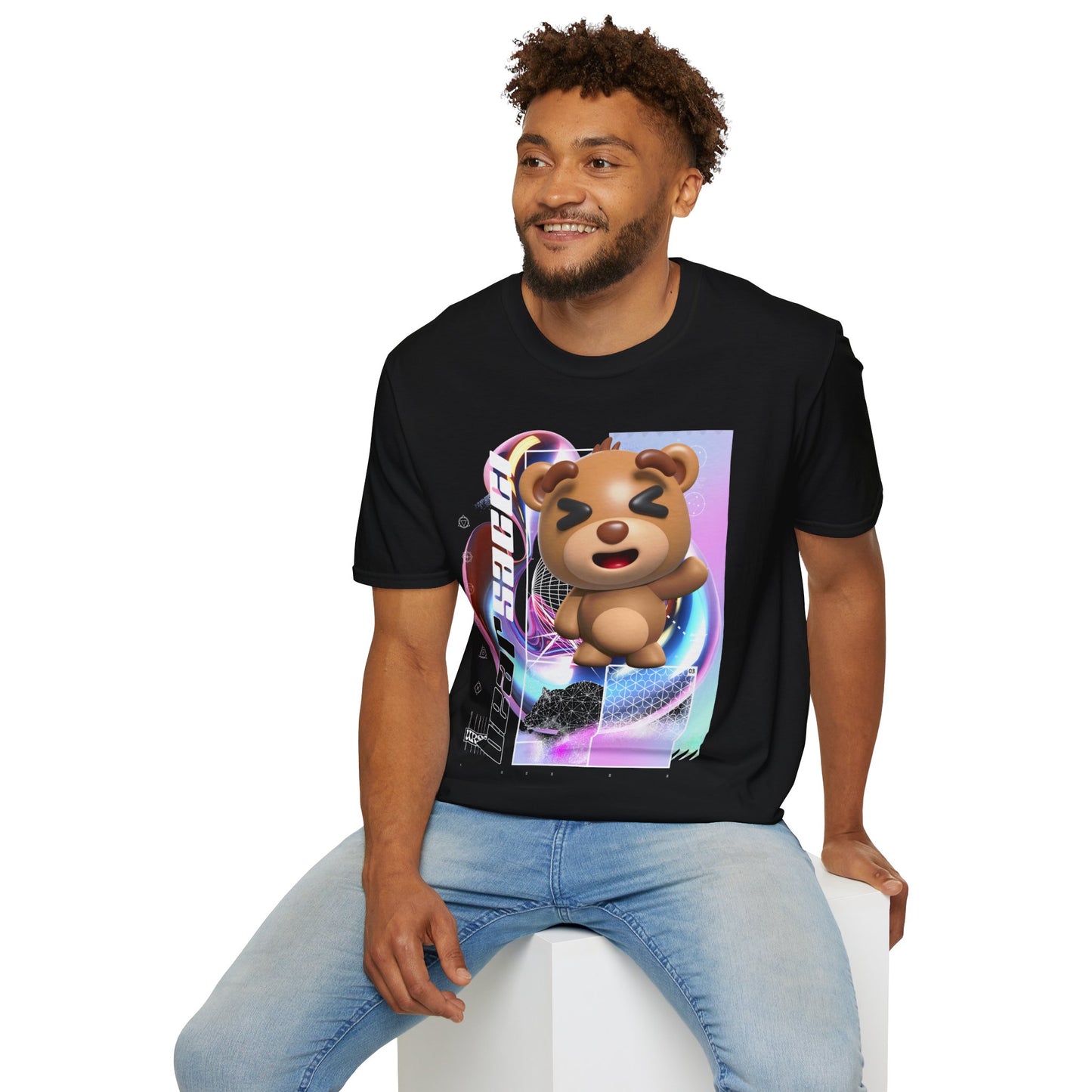 HyperPop™: Y2K Teddy Bear │ Softsyle T-shirt