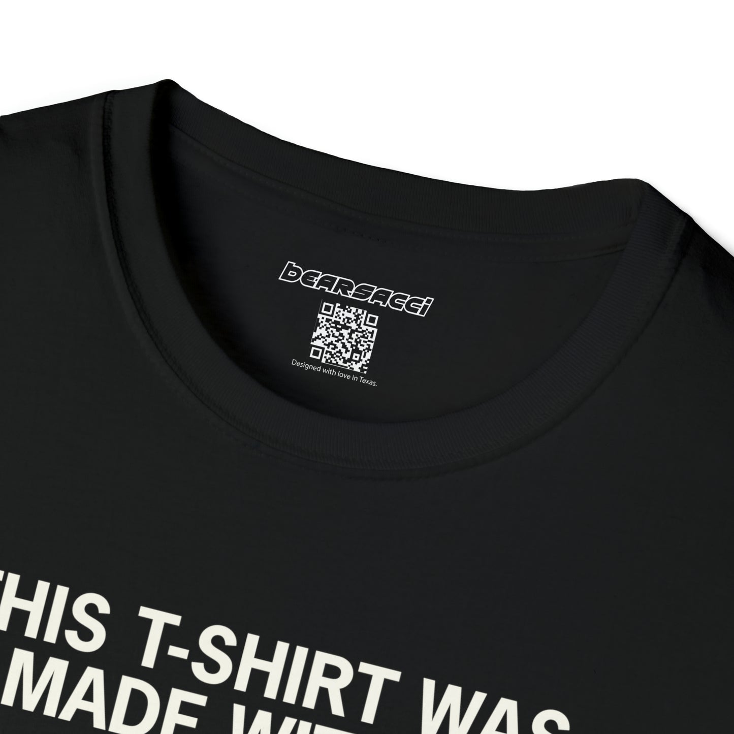 Hollyweird: "Made with AI" │ Softsyle T-shirt