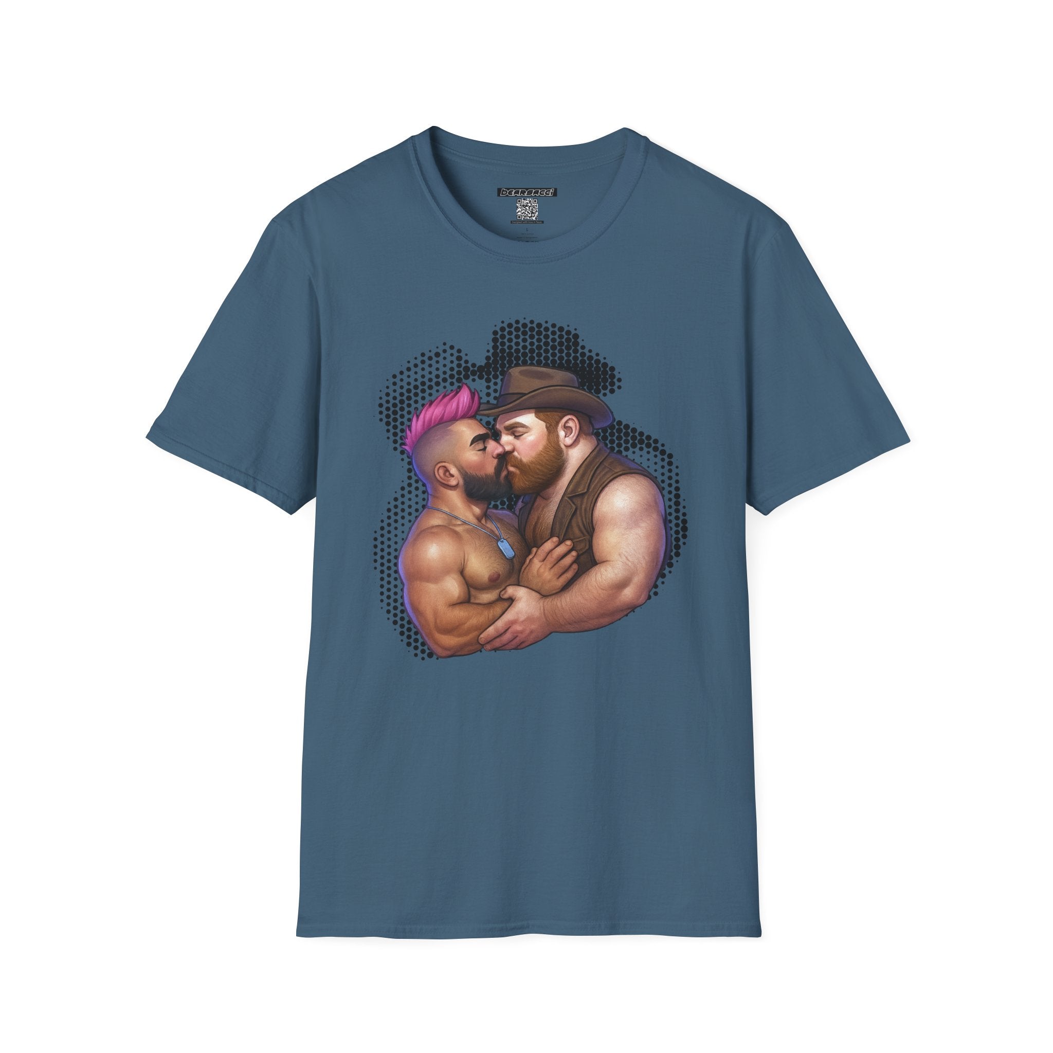 Bearsacci™: Cowboy & MMA Fighter│ Softsyle T-shirt