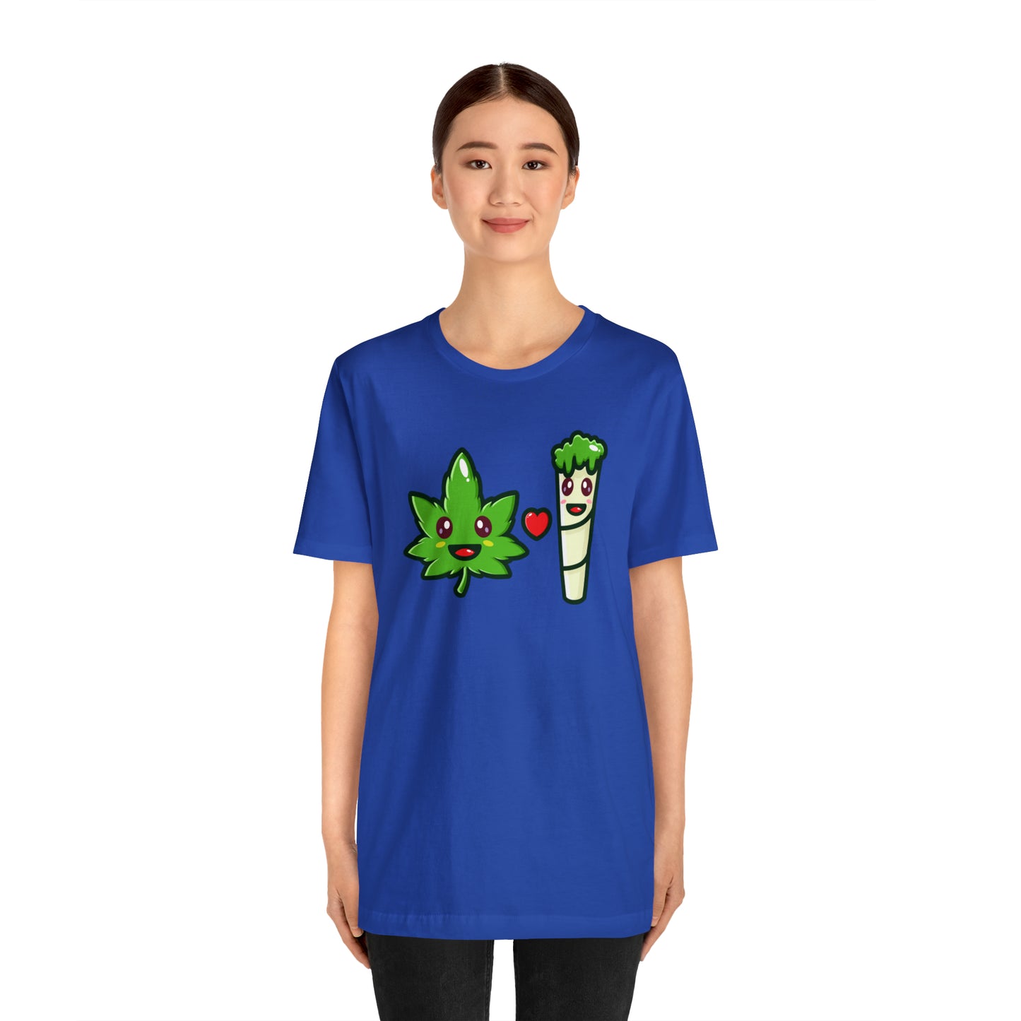 Stoney: Leafy Loves Blunty  │Premium Jersey T-shirt