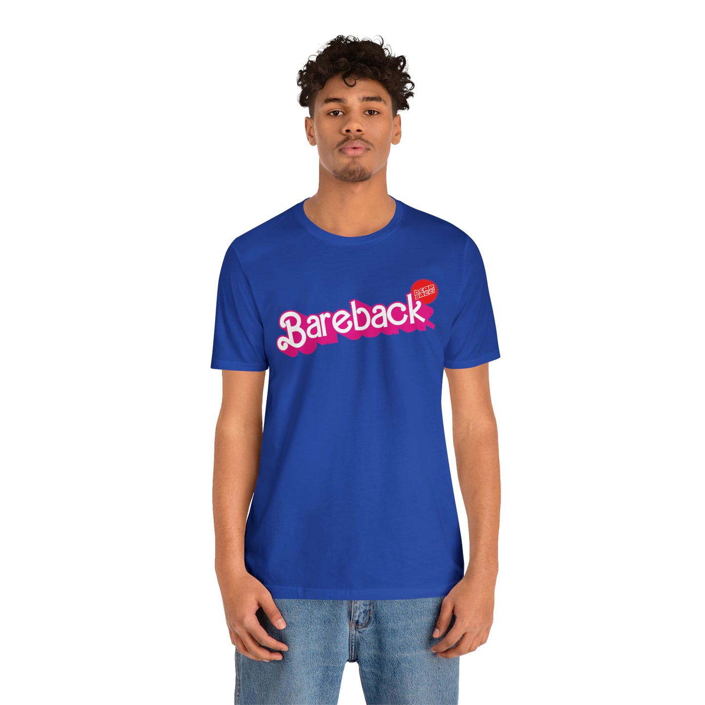 Bearbie™ X Slutpride™: Bareback Logo │Premium Jersey T-shirt