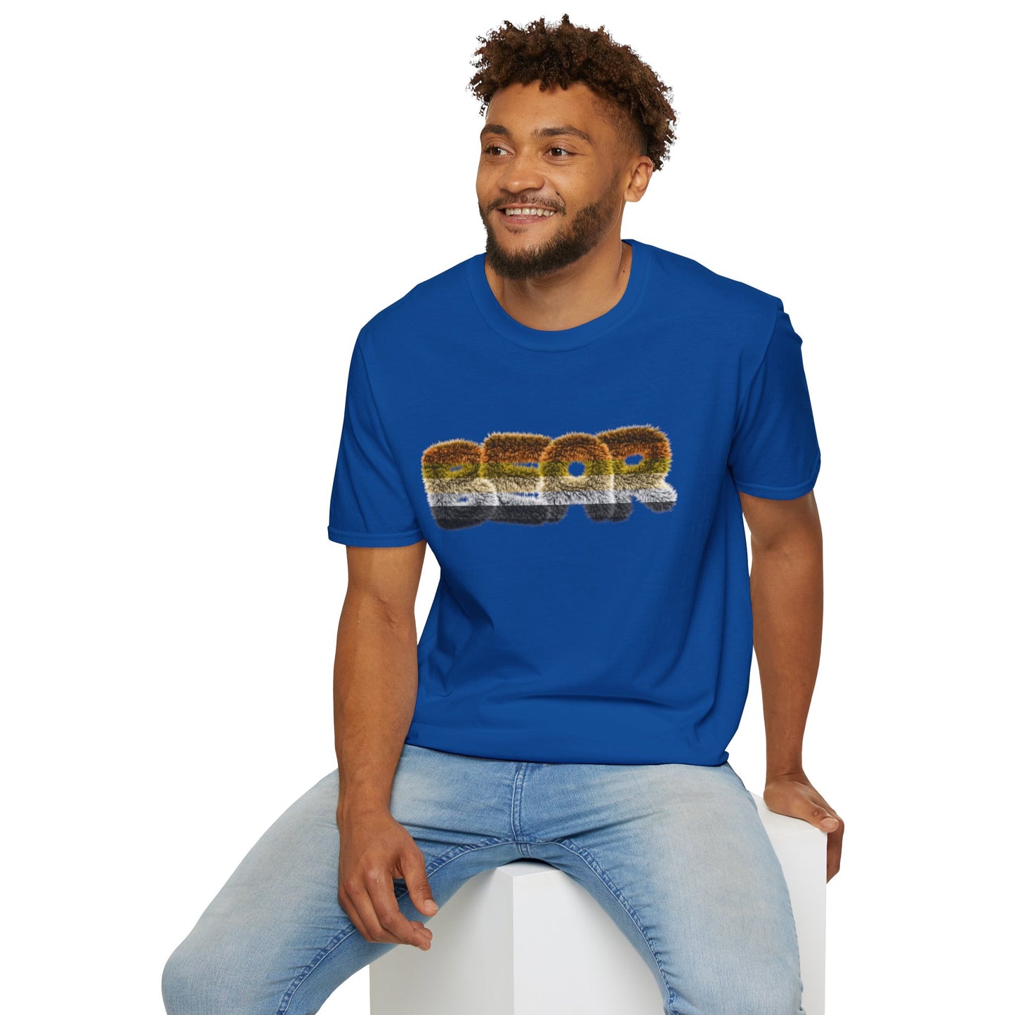 SlutPride™: Fuzzy Bear Flag│ Softsyle T-shirt