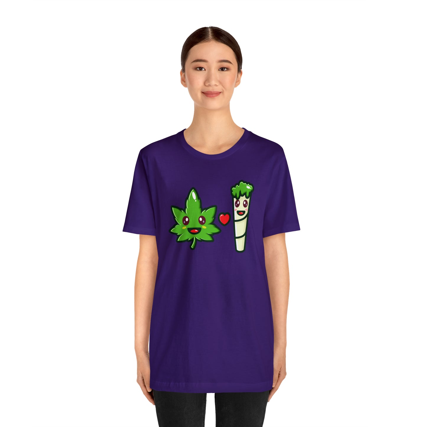 Stoney: Leafy Loves Blunty  │Premium Jersey T-shirt