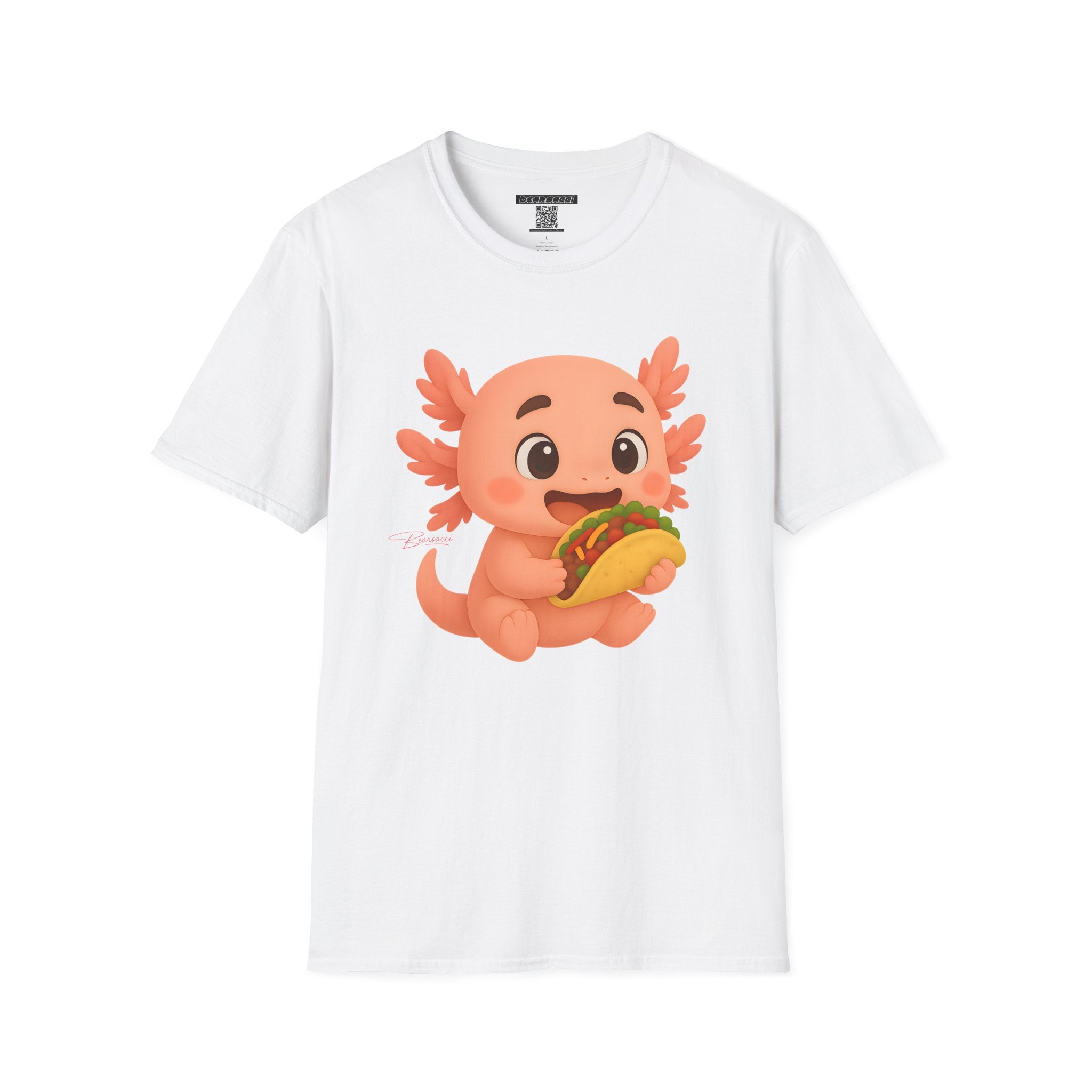 PeroLike X HyperPop®: Axolotl Taco │ Softsyle T-shirt