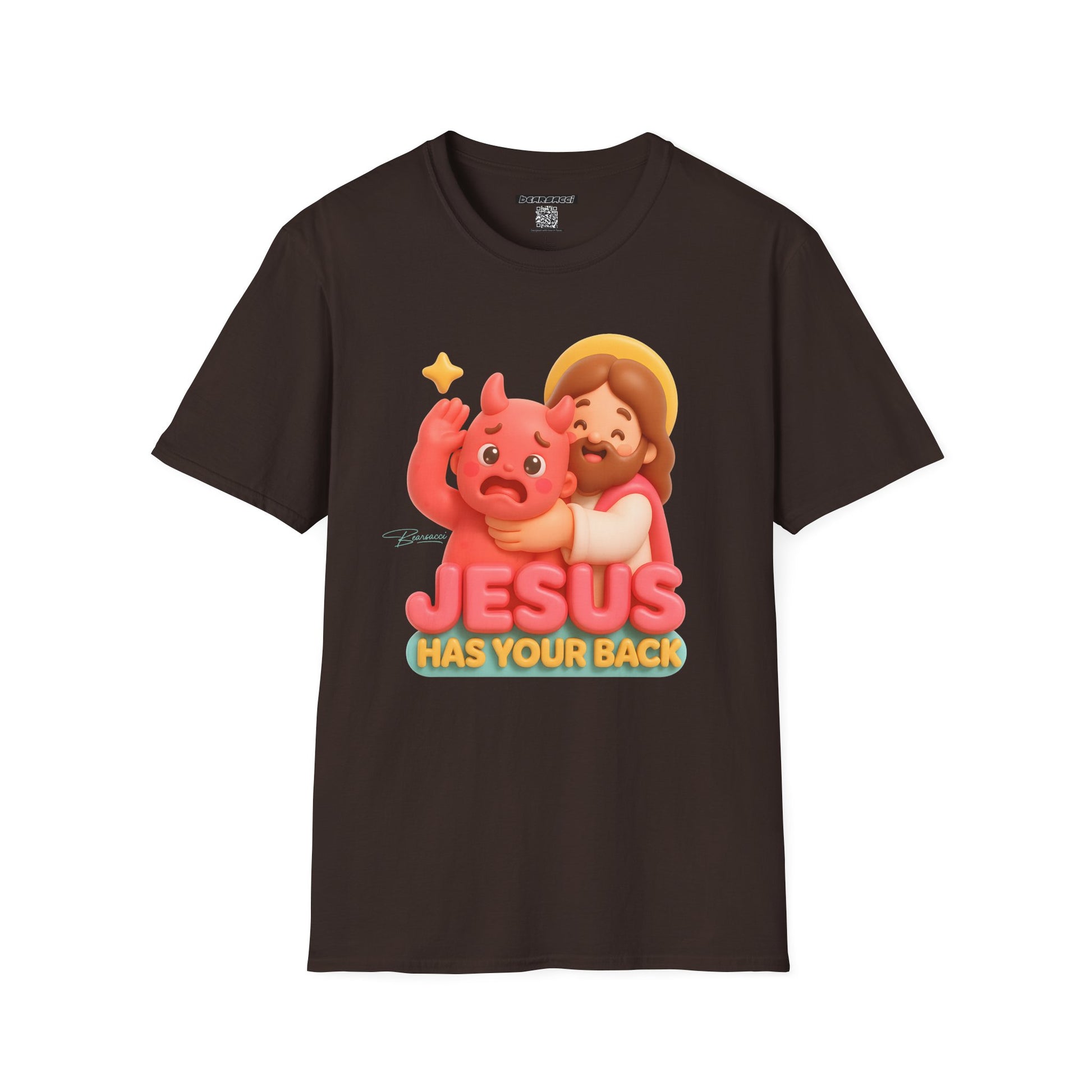 HyperPop®: Jesus Has Your Back │ Softsyle T-shirt