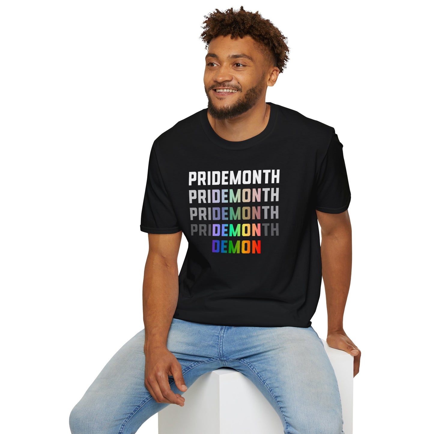 SlutPride™: PRI DEMON TH Meme Shirt │ Softsyle T-shirt