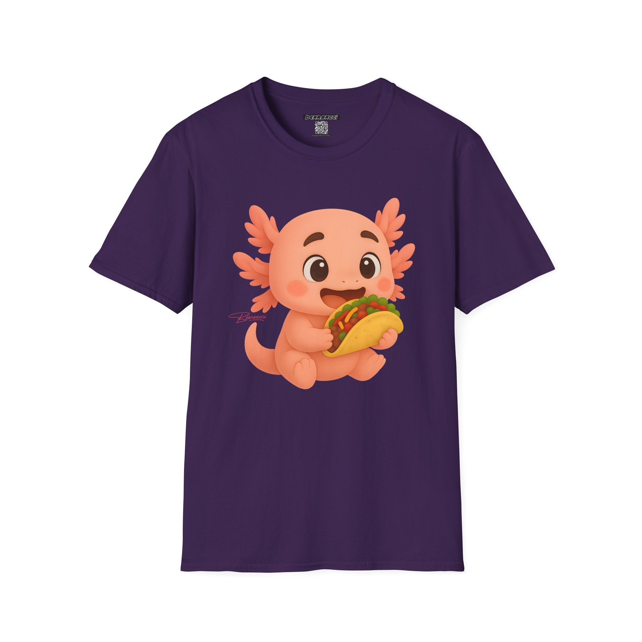PeroLike X HyperPop®: Axolotl Taco │ Softsyle T-shirt