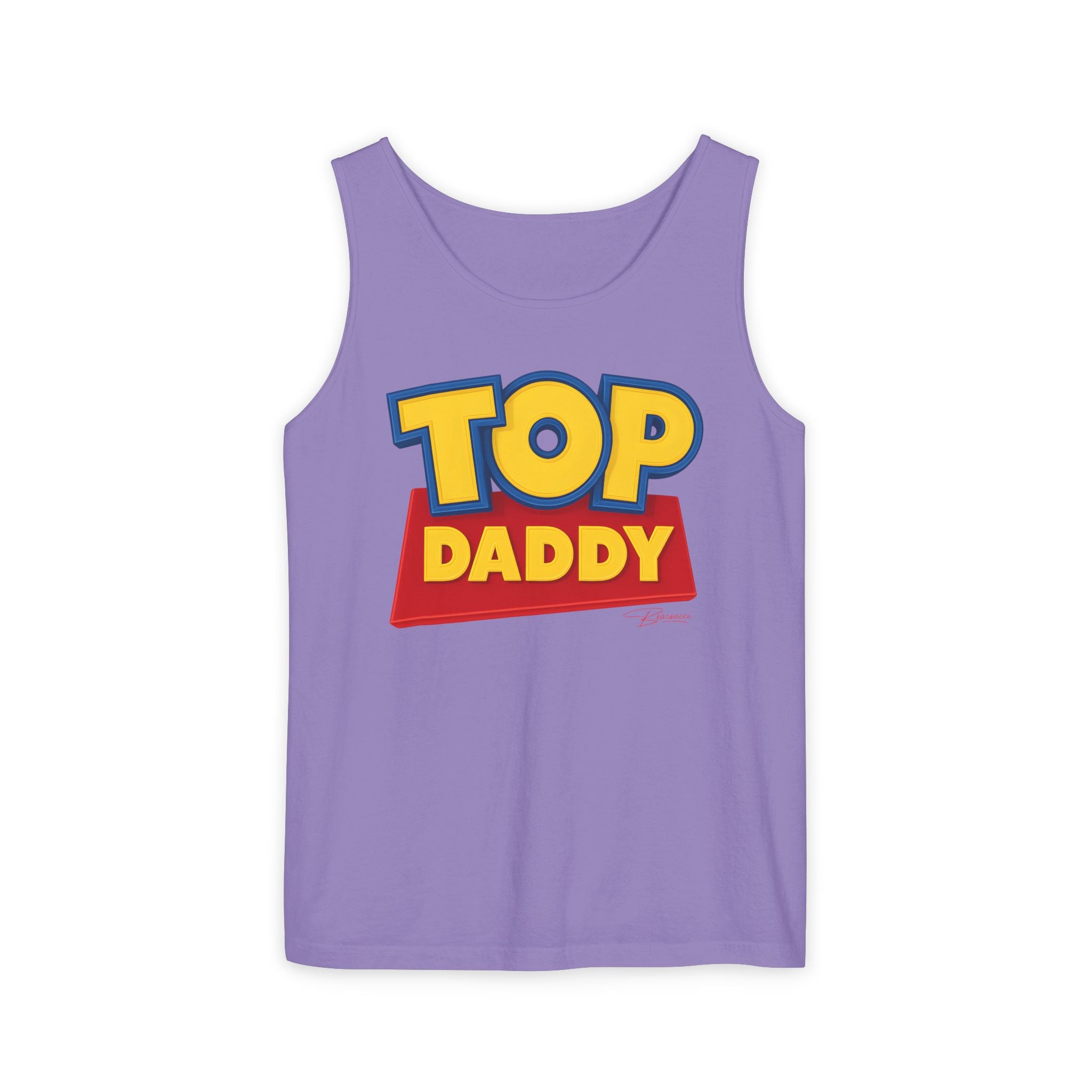HyperPop® X SlutPride®: Top Daddy® │ Garment-Dyed Tank Top