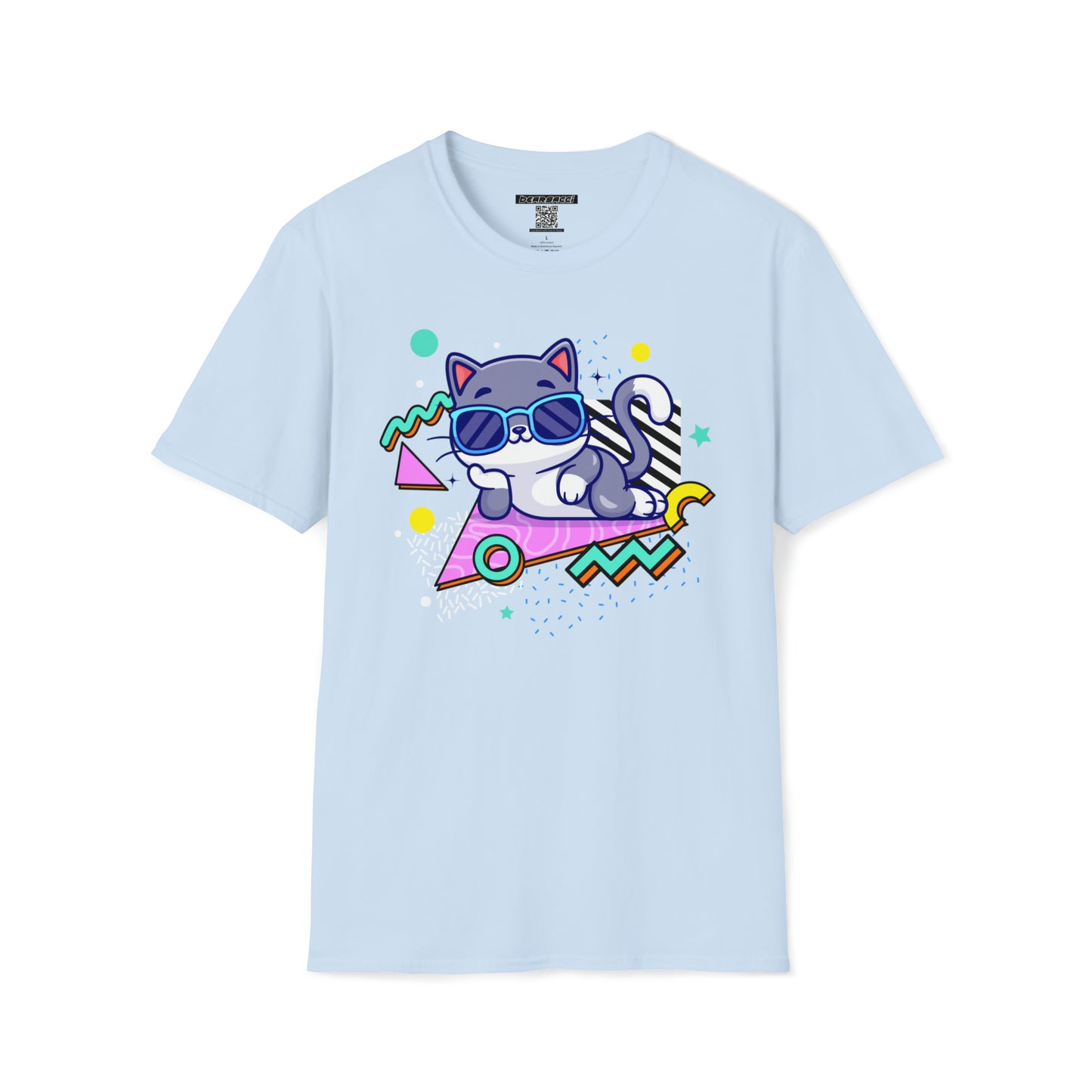 HyperPop™: Hella Dope 90s Cat │ Softsyle T-shirt