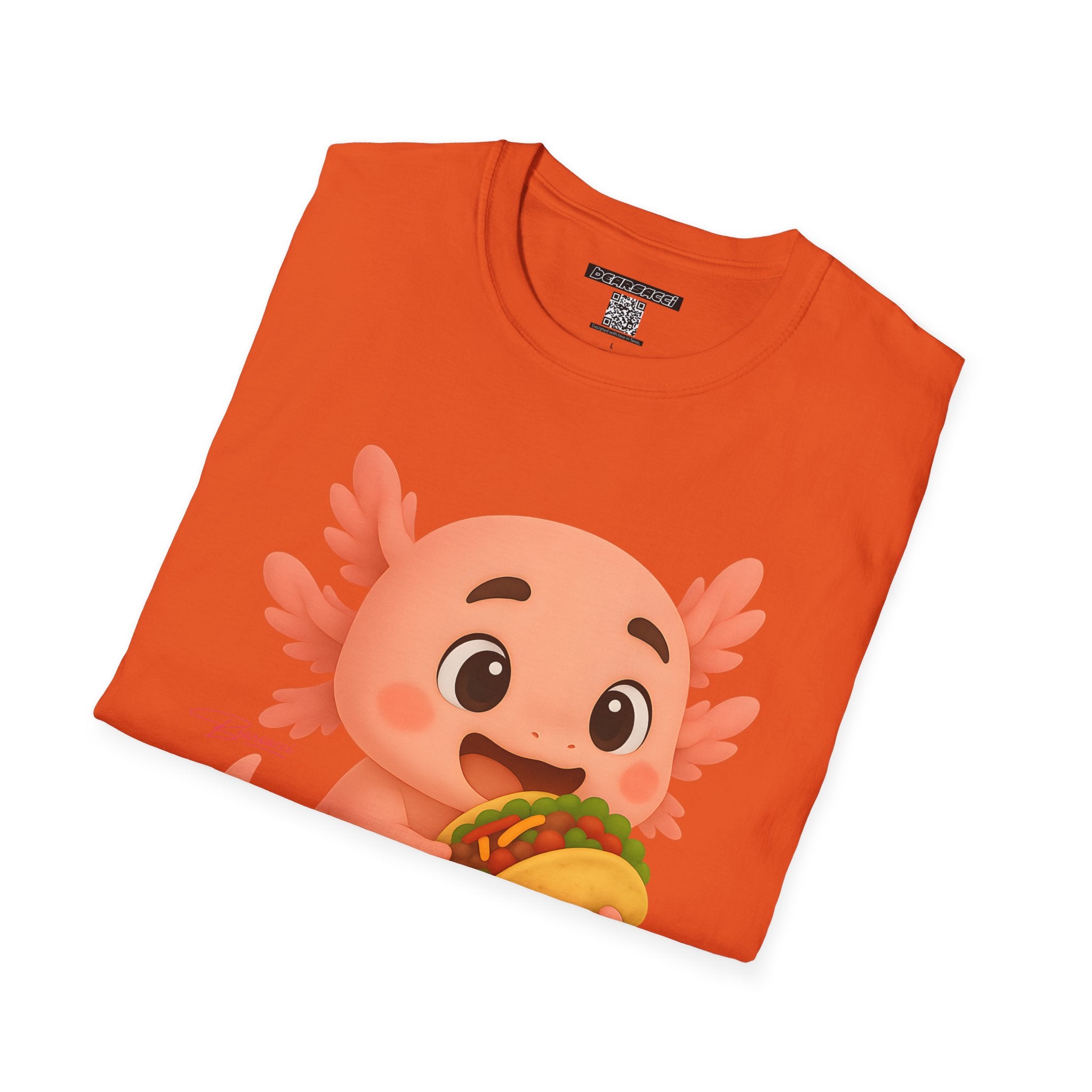 PeroLike X HyperPop®: Axolotl Taco │ Softsyle T-shirt