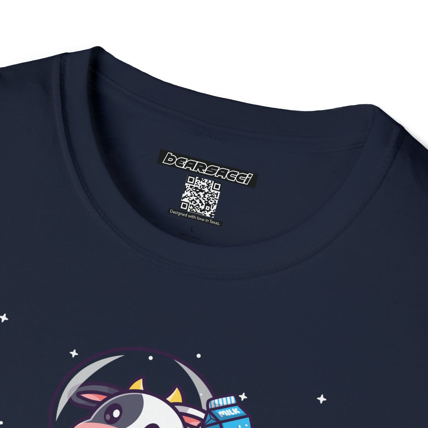 HyperPop™: Cow, Dog & Cat In Space │ Softsyle T-shirt