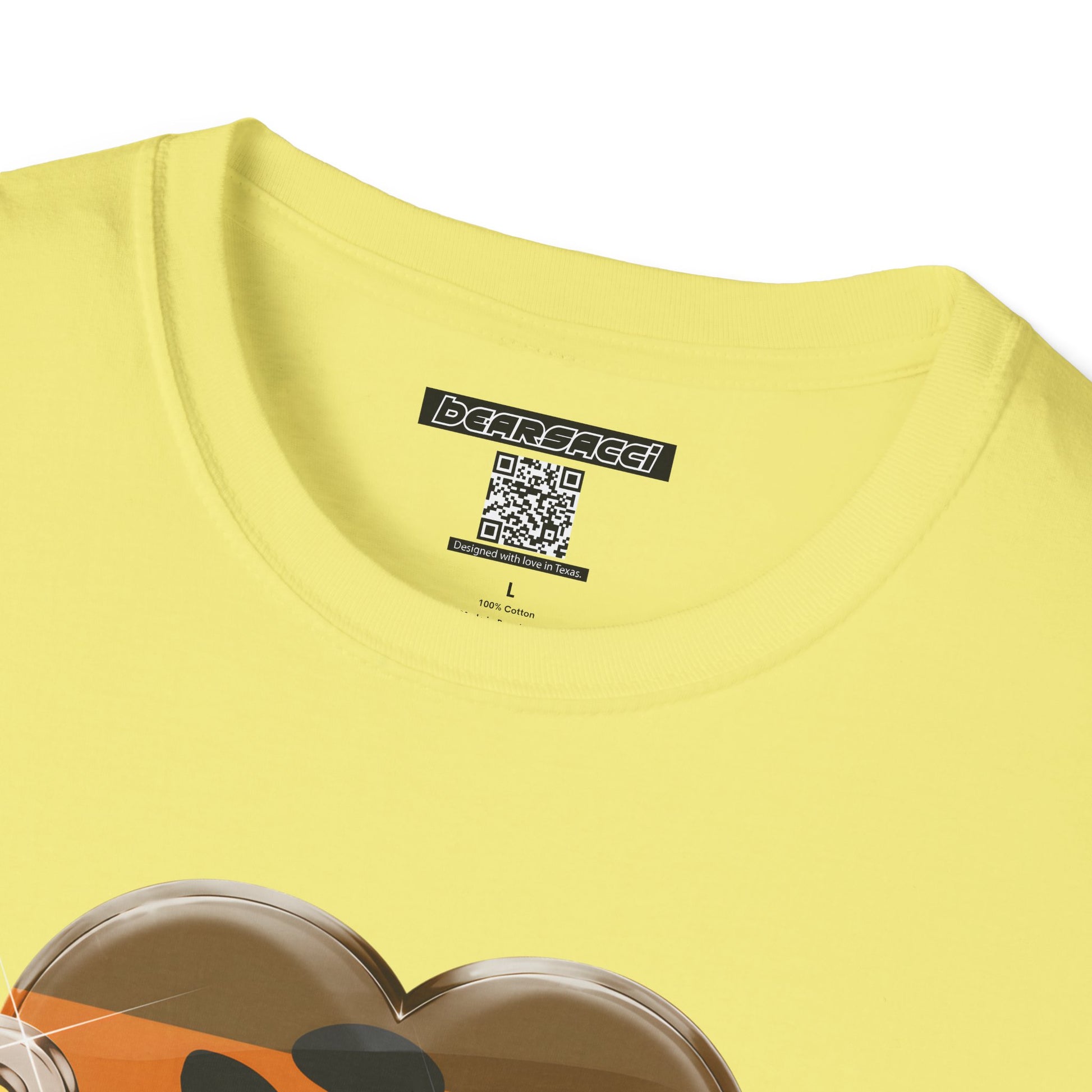 Bearbie®: Heart Claw Logo (Bear Flag Version)│ Softsyle T-shirt