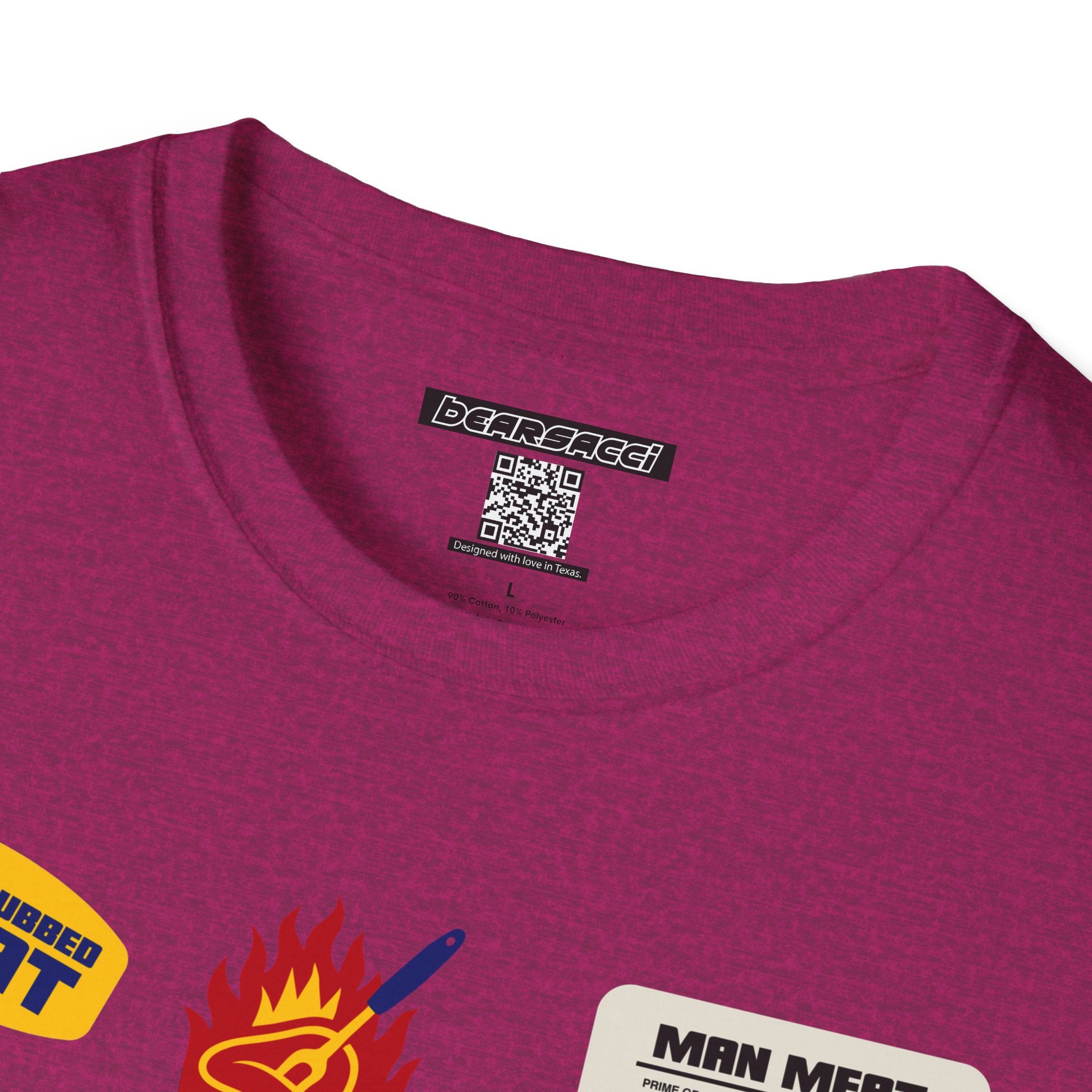 Bearmart®: Butcher Isle Meat Stickers (1950s Colorway) │Softsyle T-shirt