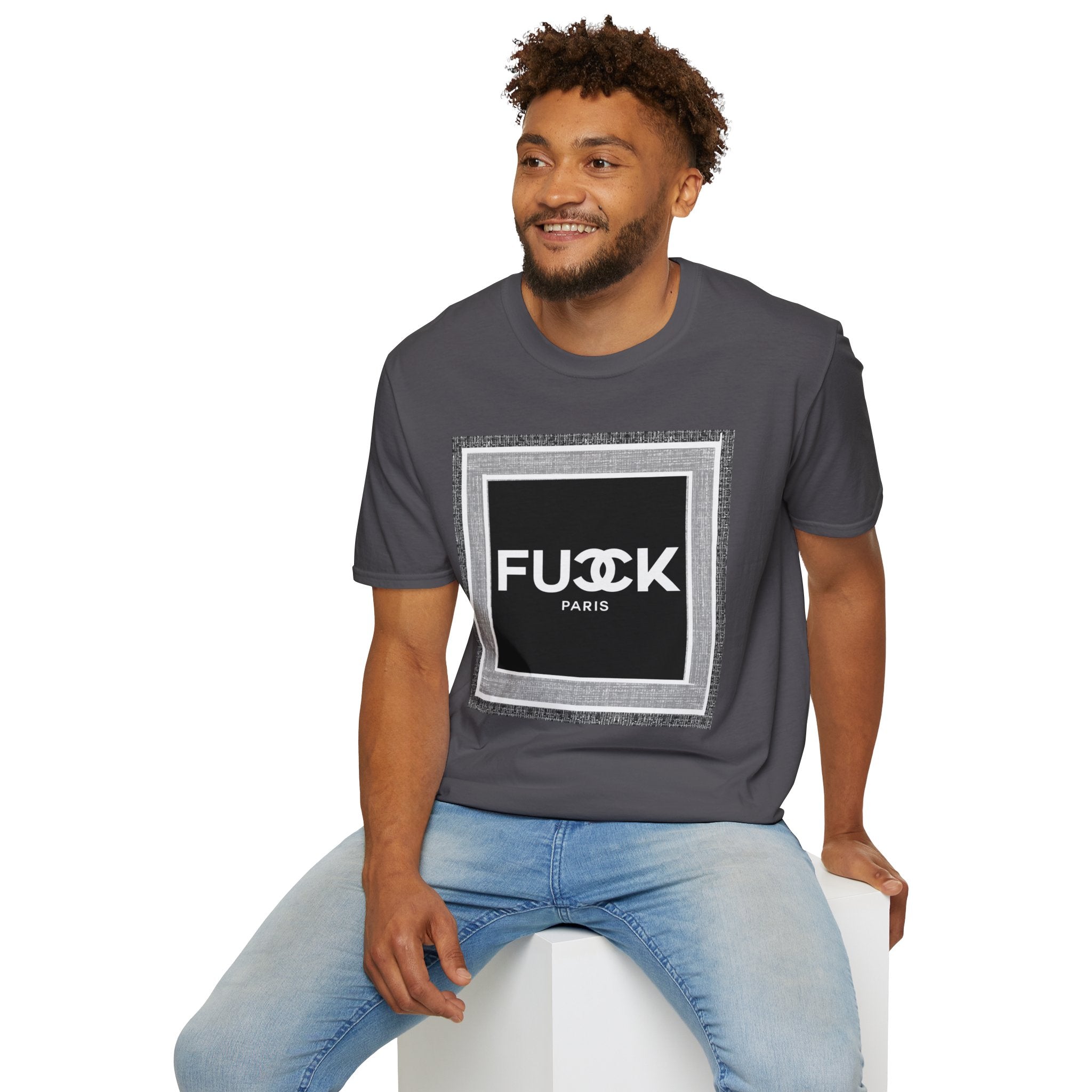 Fake Designer™: Fuck Paris│ Softsyle T-shirt