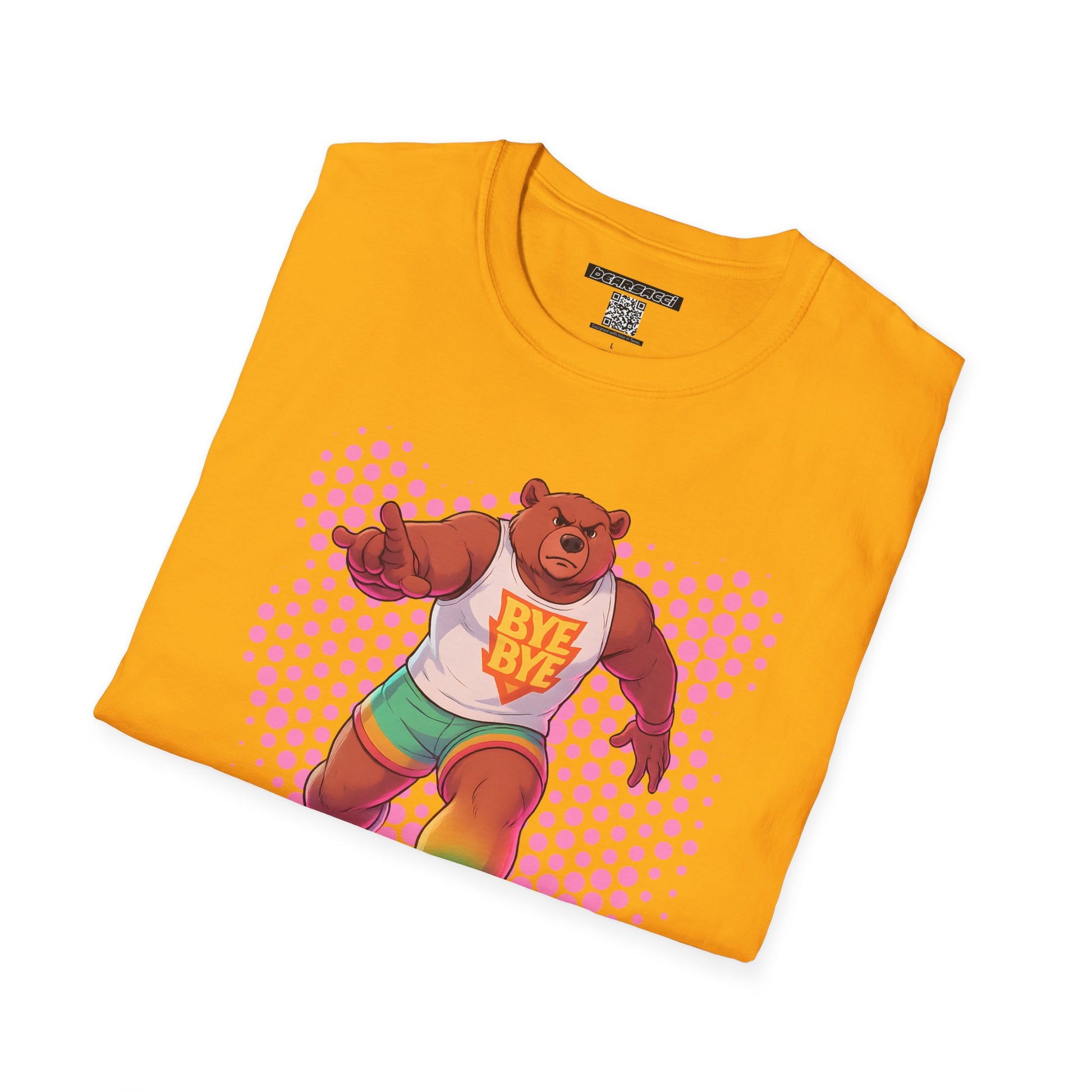 GymBros®: Bye Bye Bad Decisions Bear │ Softsyle T-shirt