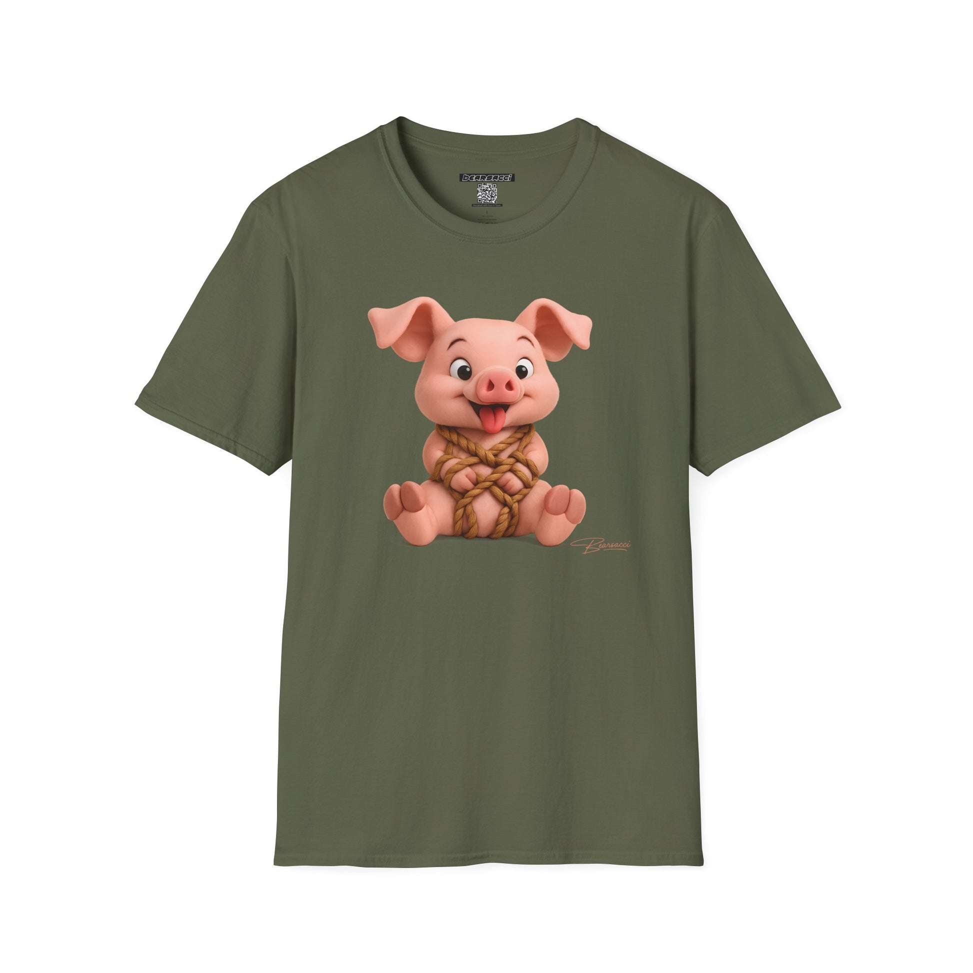 SlutPride® X Dominion®: Hog Tied (Rope Piggy)│ Softsyle T-shirt