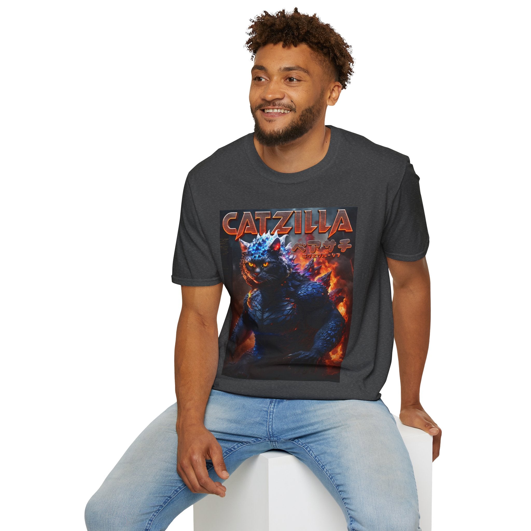 Fake Designer™: Catzilla │ Softsyle T-shirt