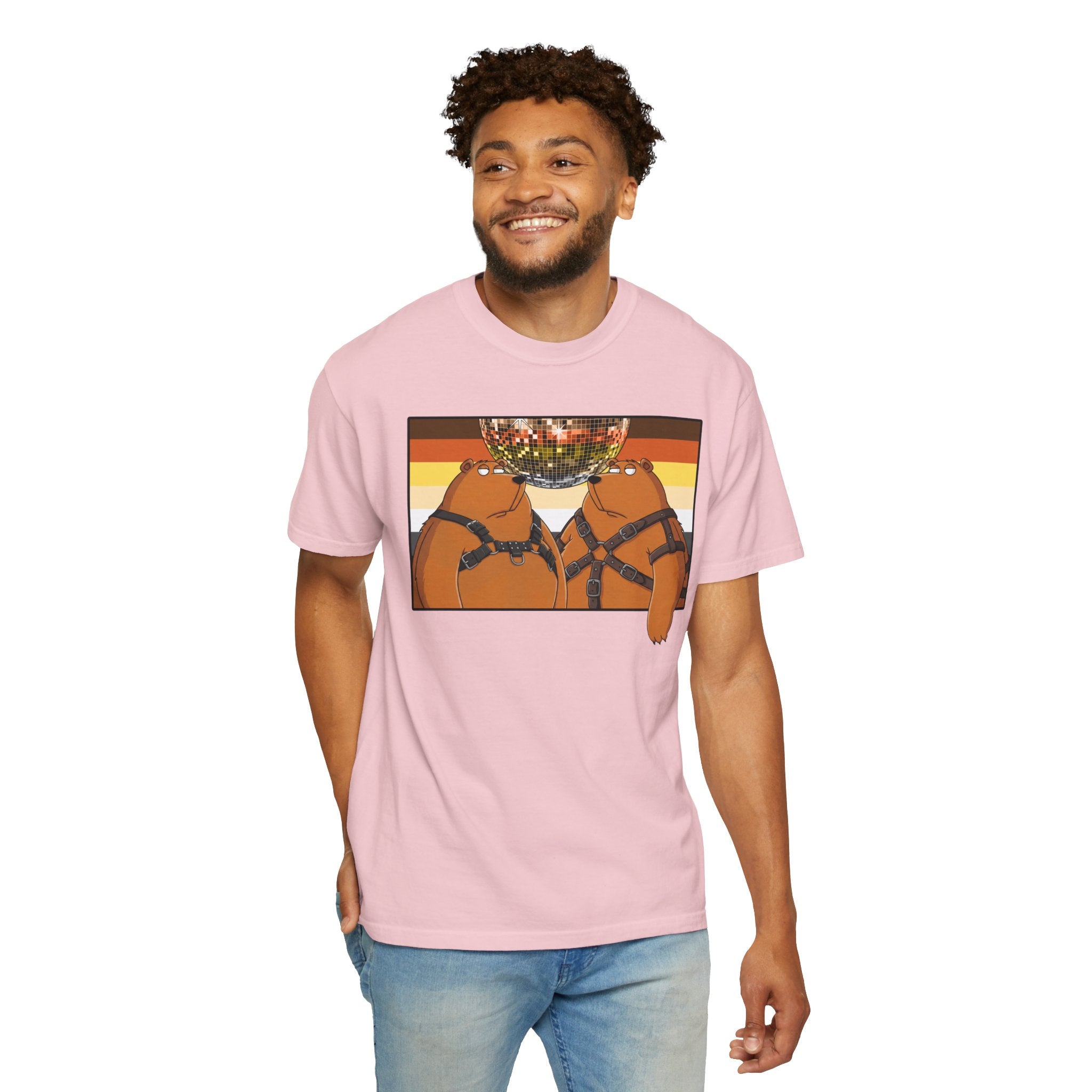 Bearmart®: Leather Bears Disco │Comfort Colors® T-shirt